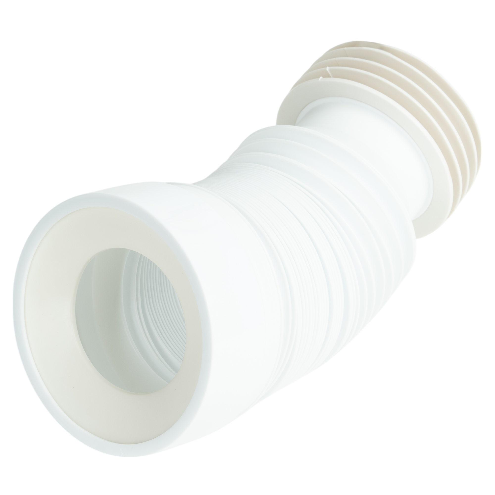 Изображение товара Гофрированная труба для унитаза MONLID 130 мм, длина 220-480 мм, Россия