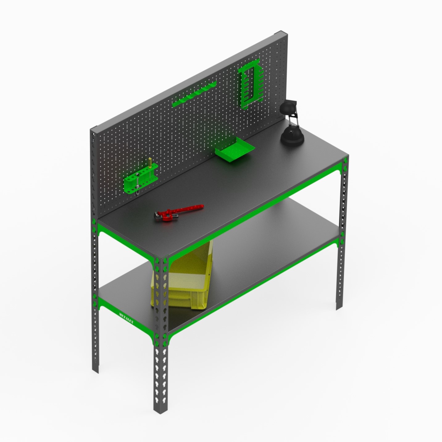 Изображение товара Стол-верстак Metalex SVPIPRIA951460 950x1400x600 мм