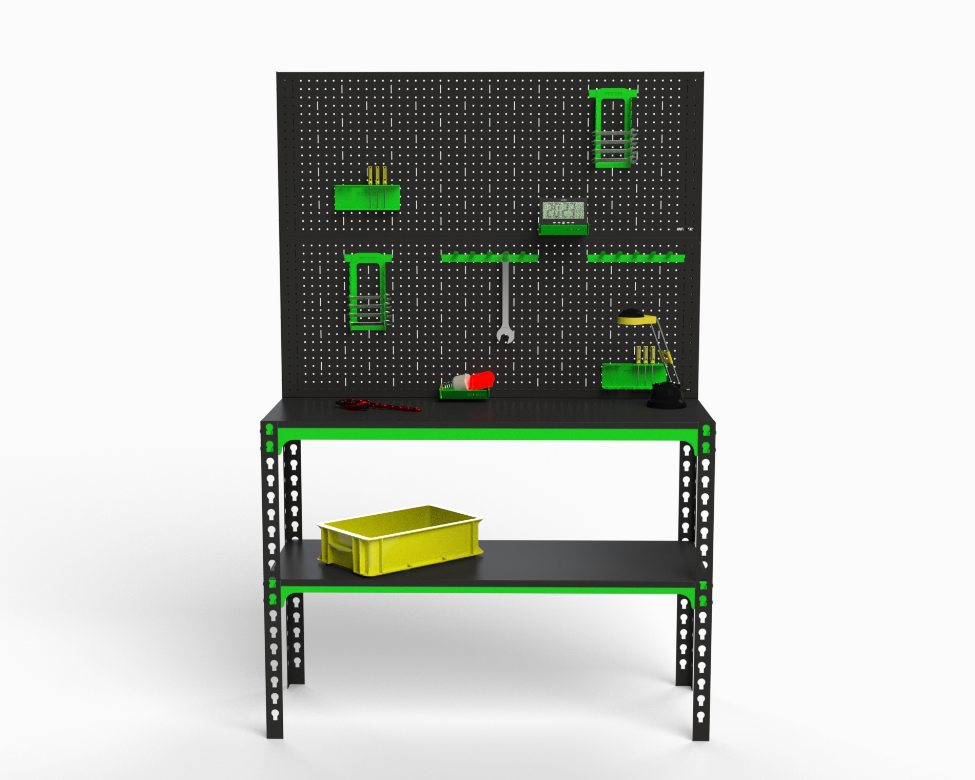 Изображение товара Стол-верстак Metalex SVPIPRIIA951750 950x1700 мм высокая нагрузка 260 кг