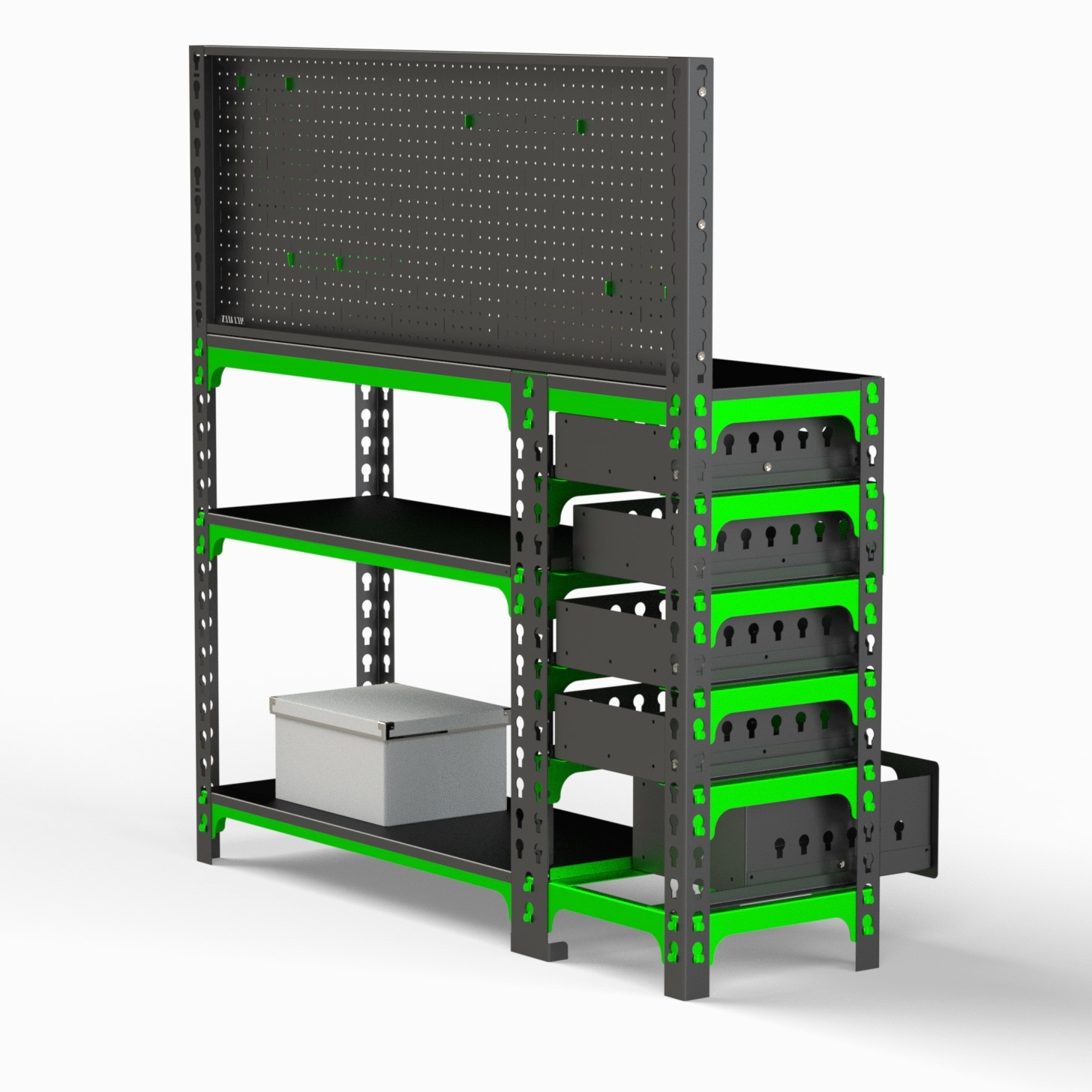 Изображение товара Стол-верстак Metalex SVTIP951240 950x1200x400 мм с нагрузкой 260 кг