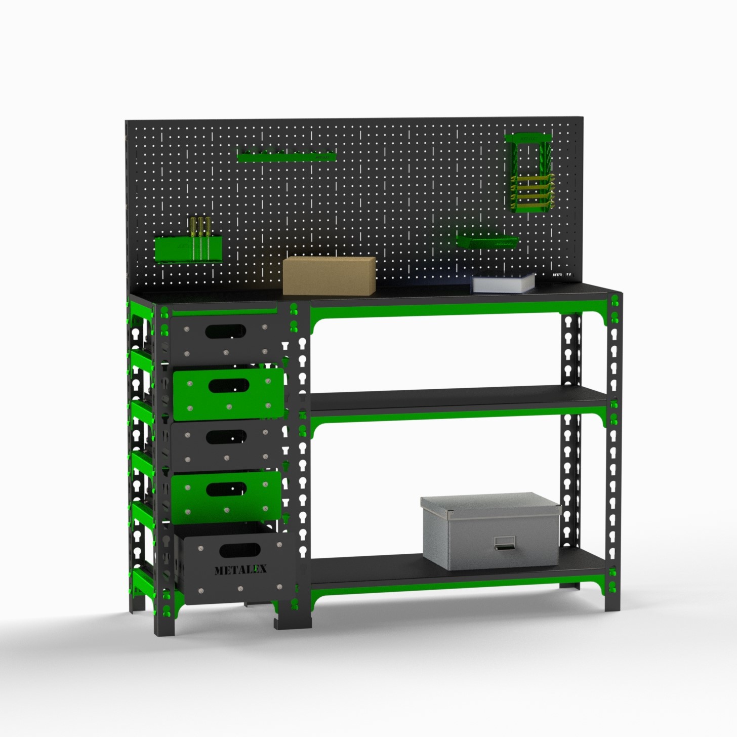 Изображение товара Стол-верстак Metalex SVTIP951640 1600x400 мм для мастерской и производства