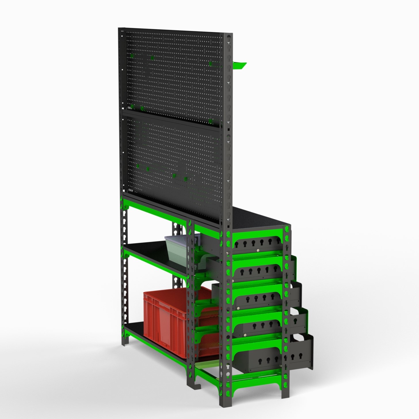 Изображение товара Стол-верстак Metalex SVTIPRIIA951240 950x1200x400 мм, максимальная нагрузка 260 кг