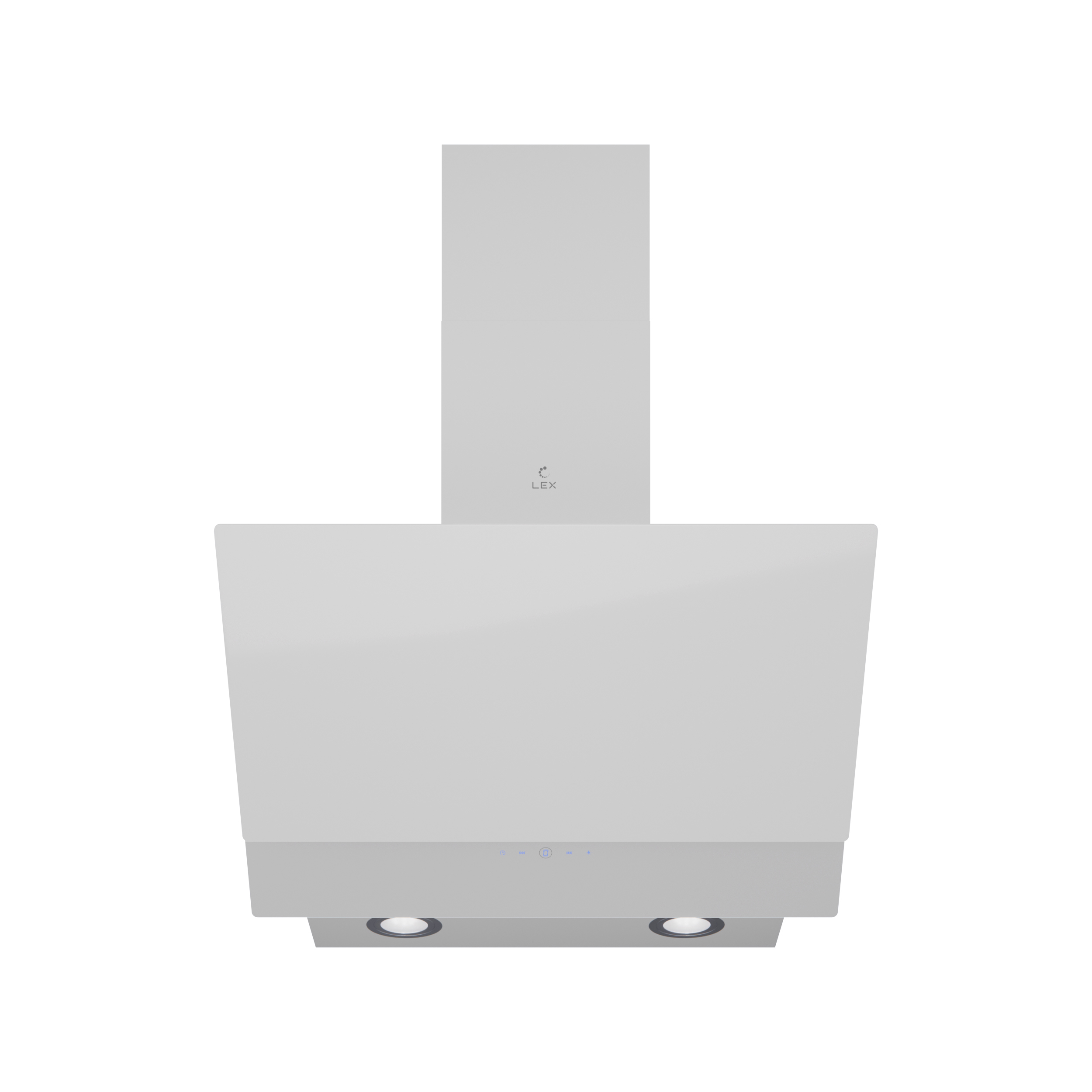 Изображение товара Вытяжка Lex Aria 600 White 60 см белая наклонная кухонная вытяжка