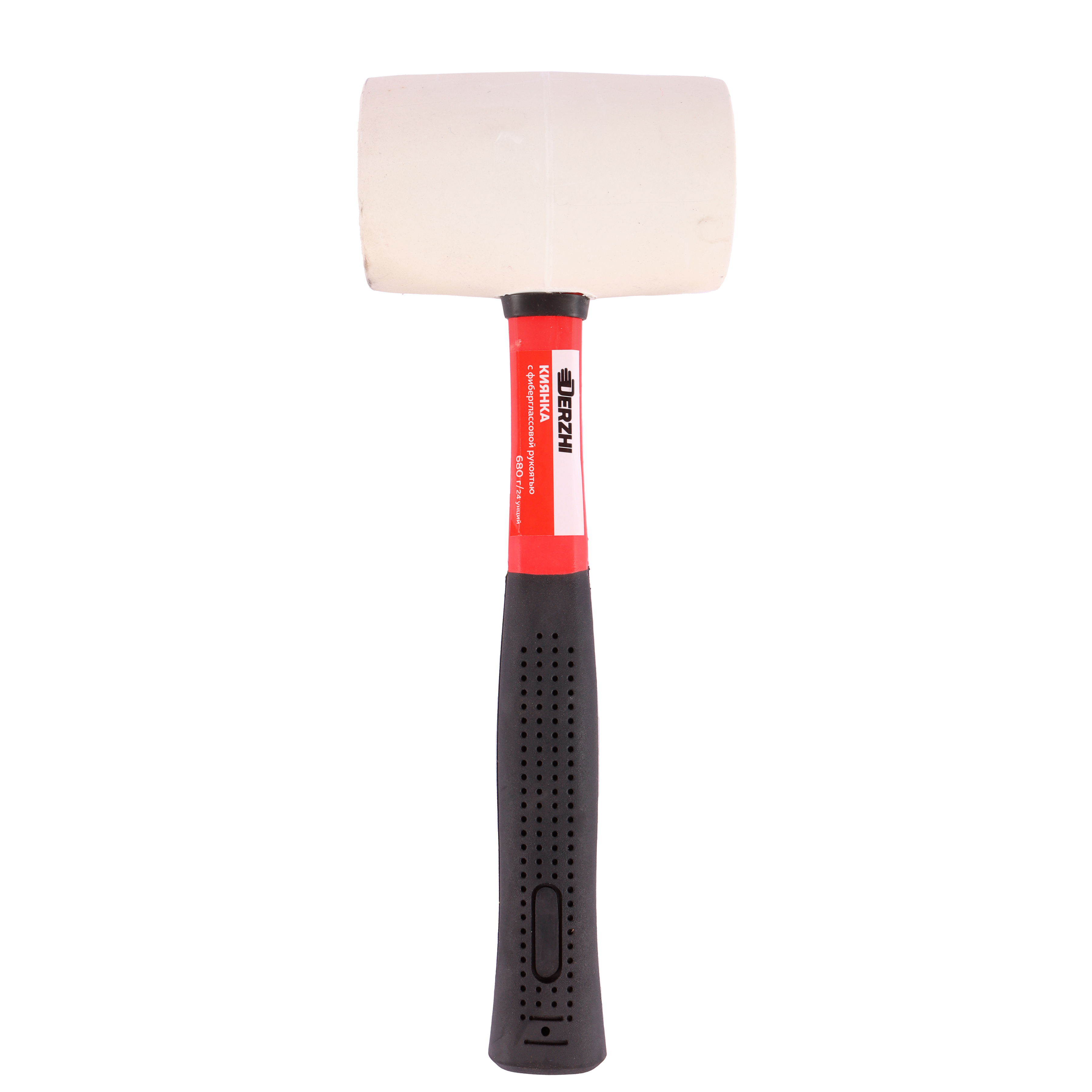 Изображение товара Киянка резиновая белая Derzhi 8804-683 680 г