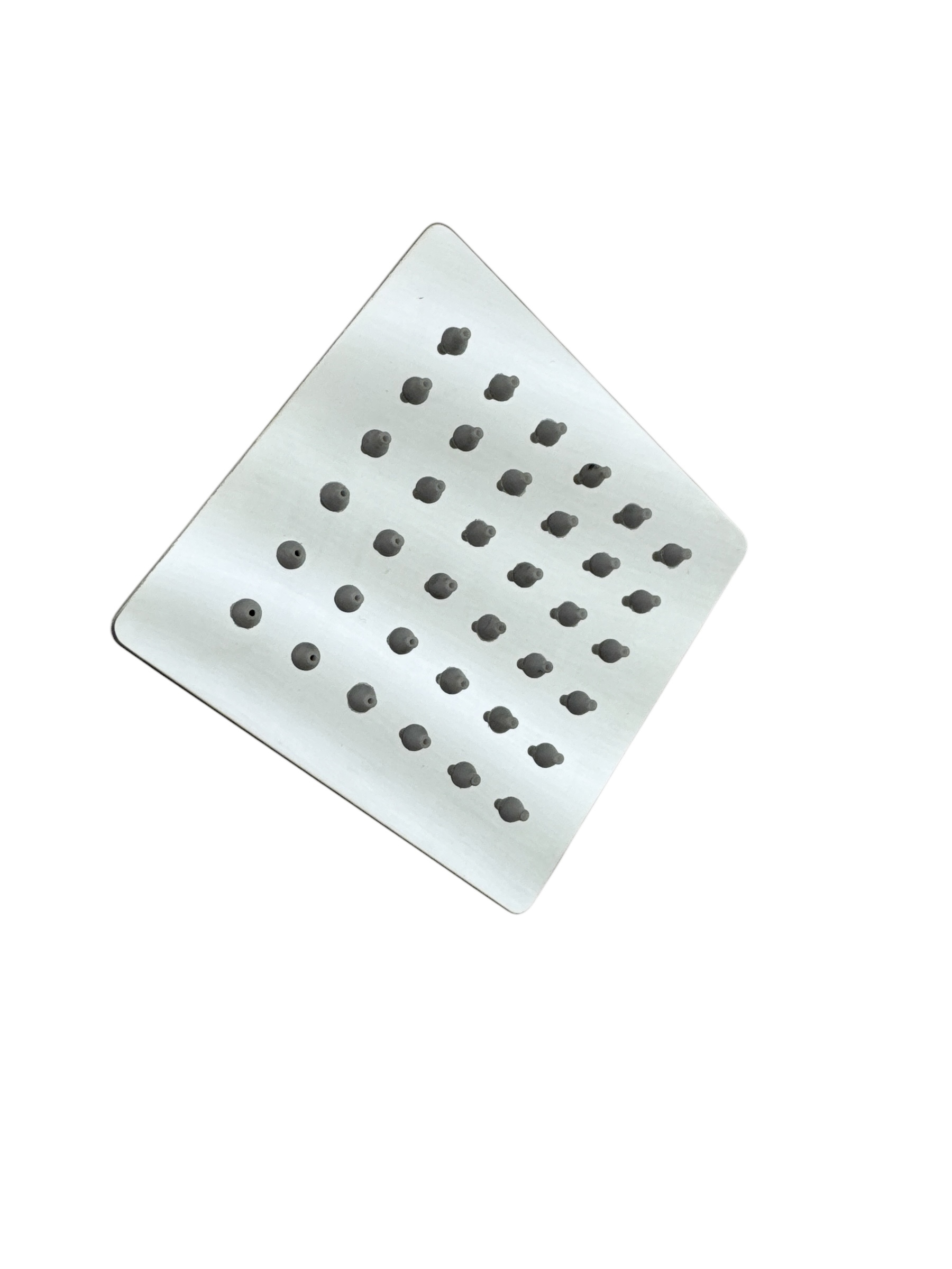 Изображение товара Лейка для верхнего душа Griale GR8001-10 квадрат хром нержавеющая сталь