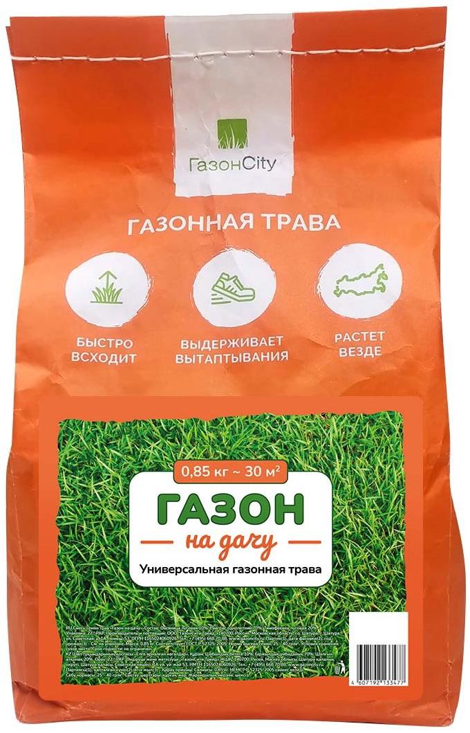 Изображение товара Семена газона ГазонCity Газон на дачу 0.85 кг
