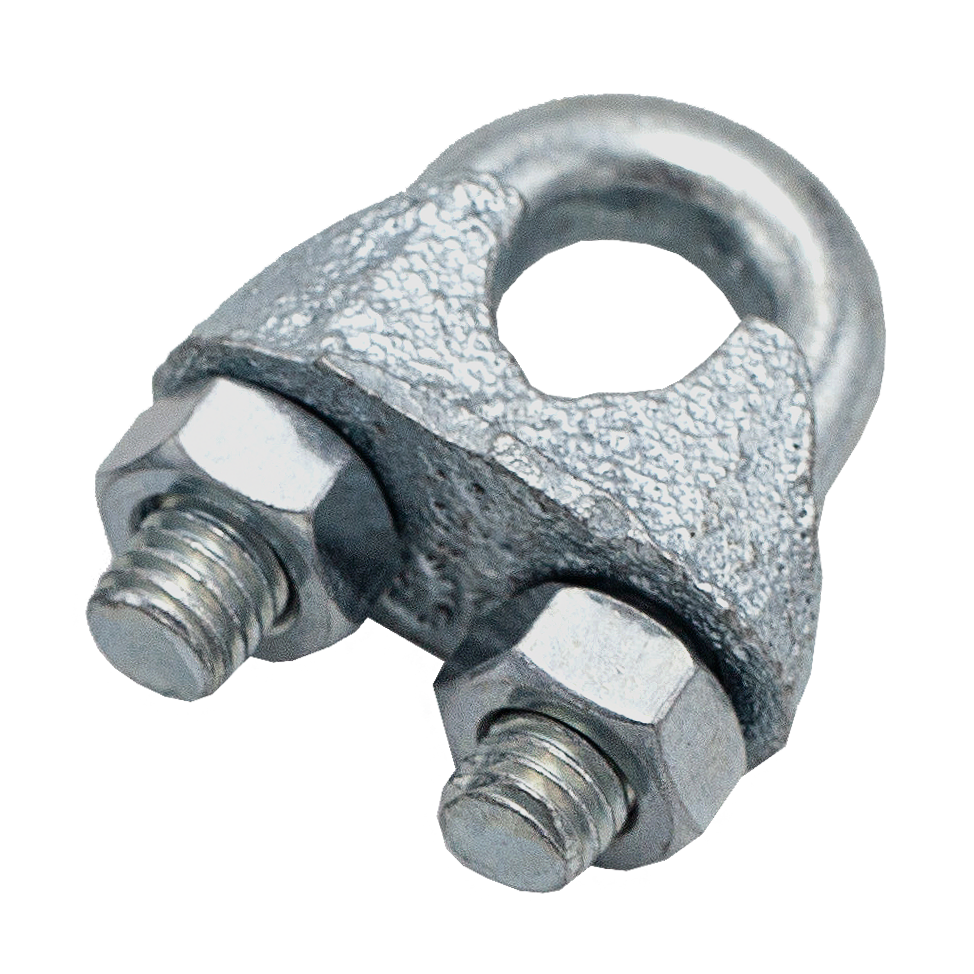 Зажим для троса DIN 741 3 мм сталь оцинкованная 2 шт.