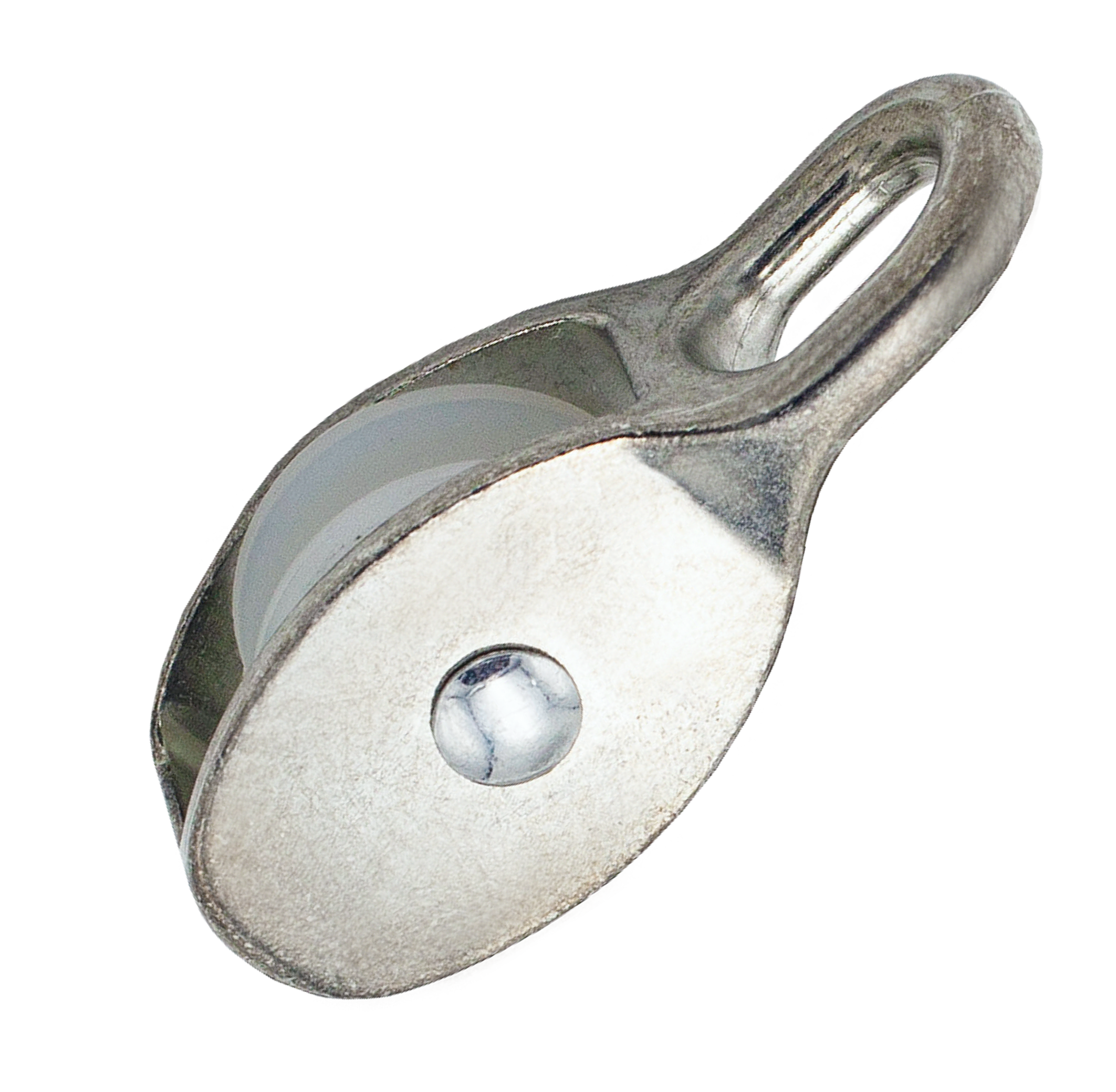 Блок одинарный с проушиной и шкивом 3.5x50 мм сталь оцинкованная 1 шт.