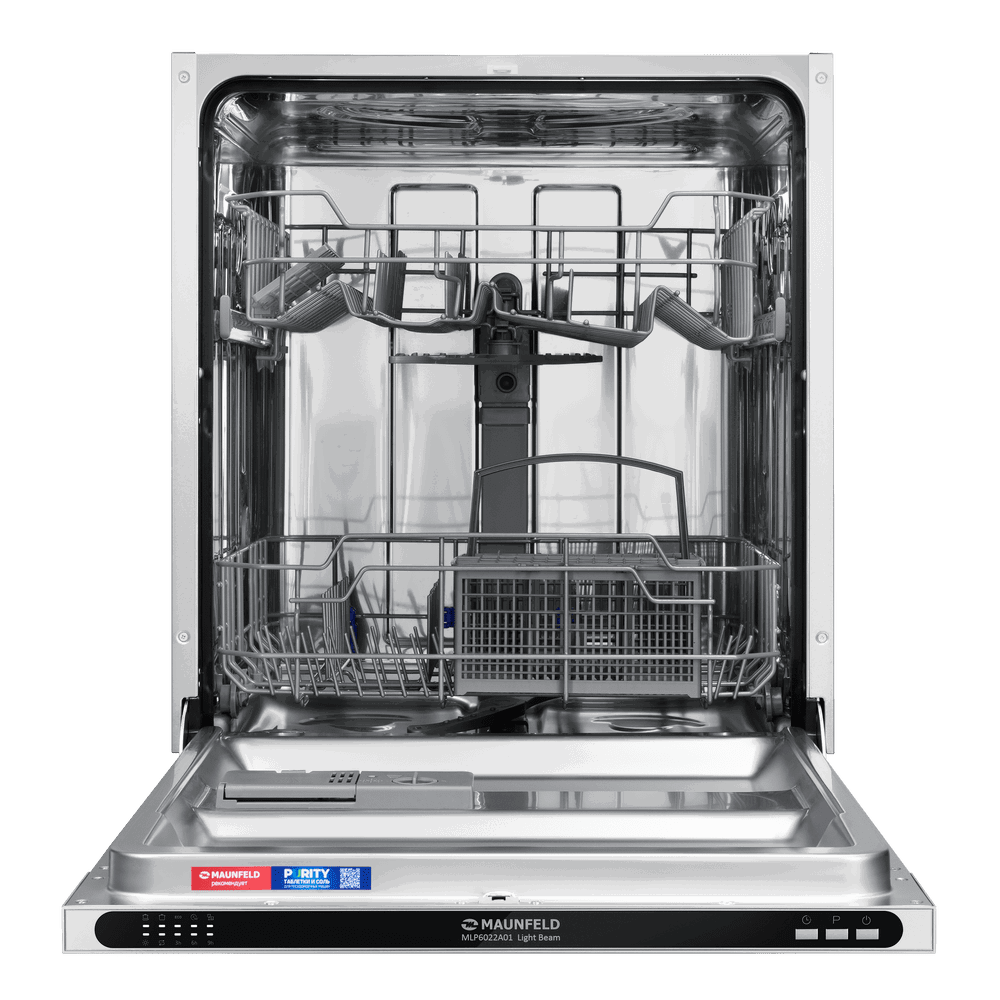 Изображение товара Встраиваемая посудомоечная машина Maunfeld MLP6022A01 Light Beam 12 комплектов