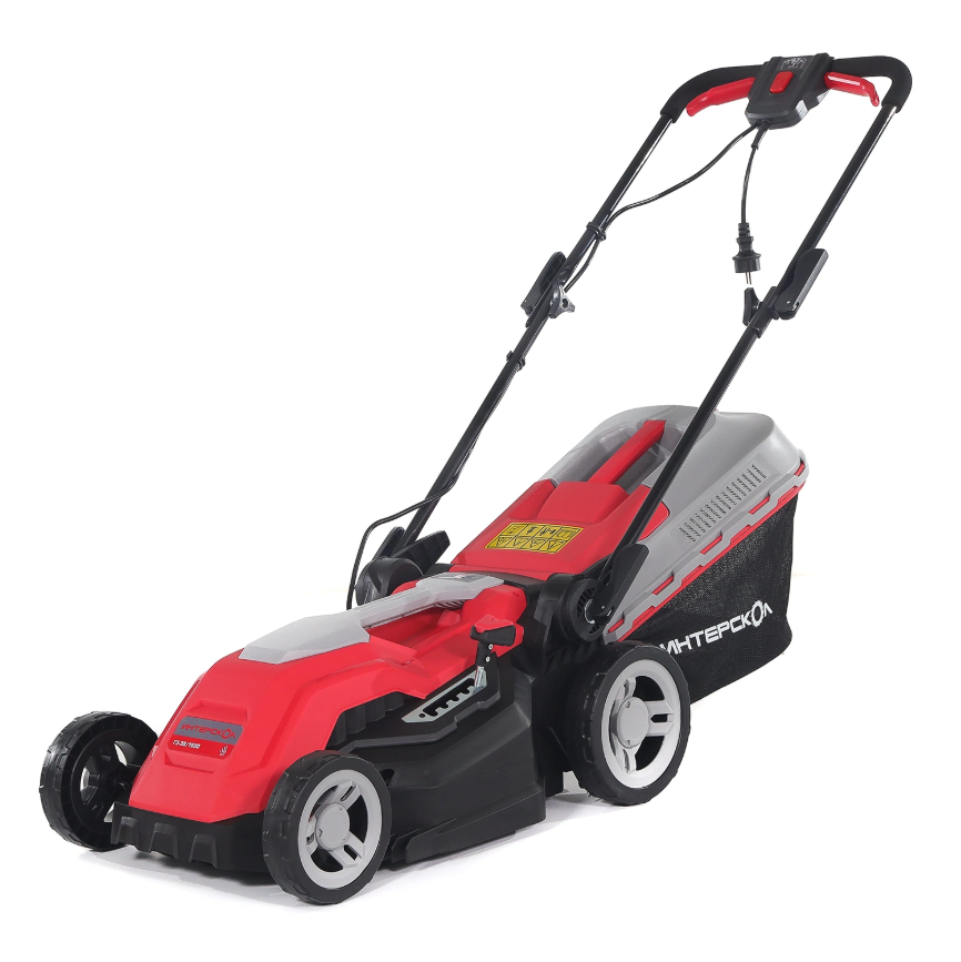 Изображение товара Газонокосилка электрическая Интерскол 922.0.0.70 1600 Вт 38 см