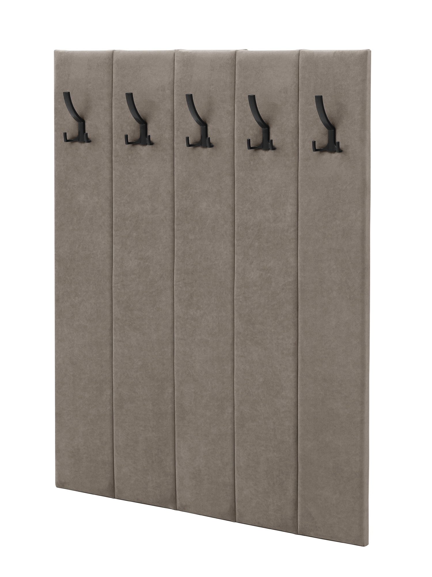 Изображение товара Настенная вешалка Nrava Asti 5 крючков светло-коричневый современный дизайн