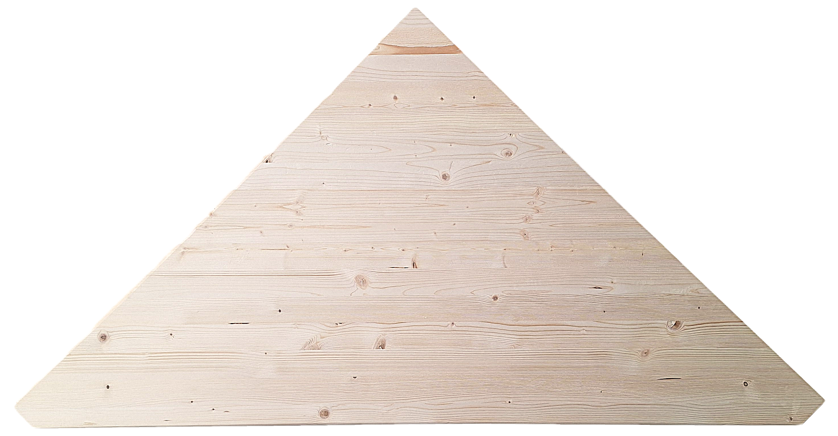 Ступень треугольная сращенная хвоя сорт АВ 40x900x900 мм