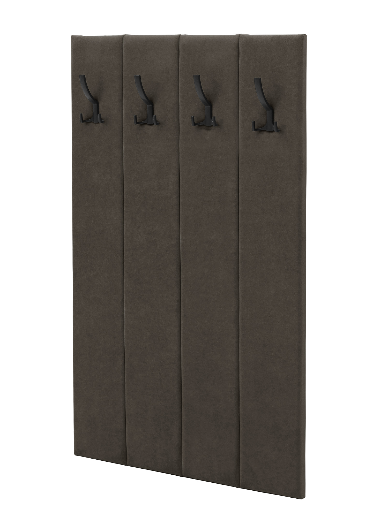 Изображение товара Настенная вешалка Nrava Asti 4 крючка коричневый современный стиль