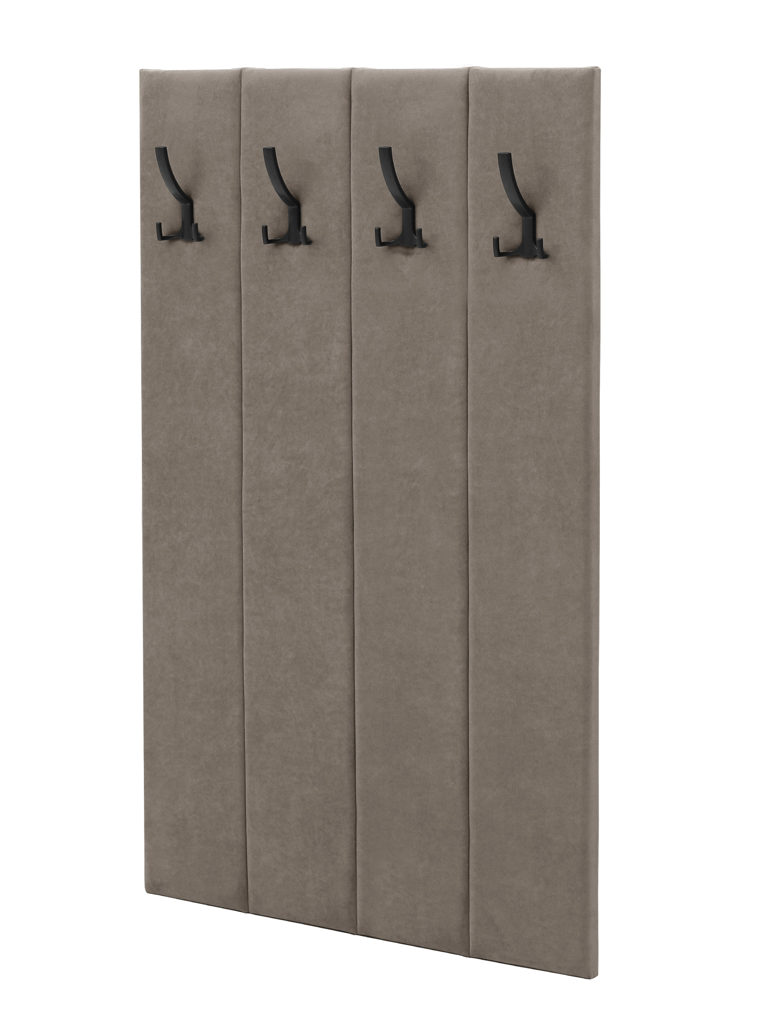 Изображение товара Настенная вешалка Nrava Asti 4 крючка светло-коричневая для прихожей