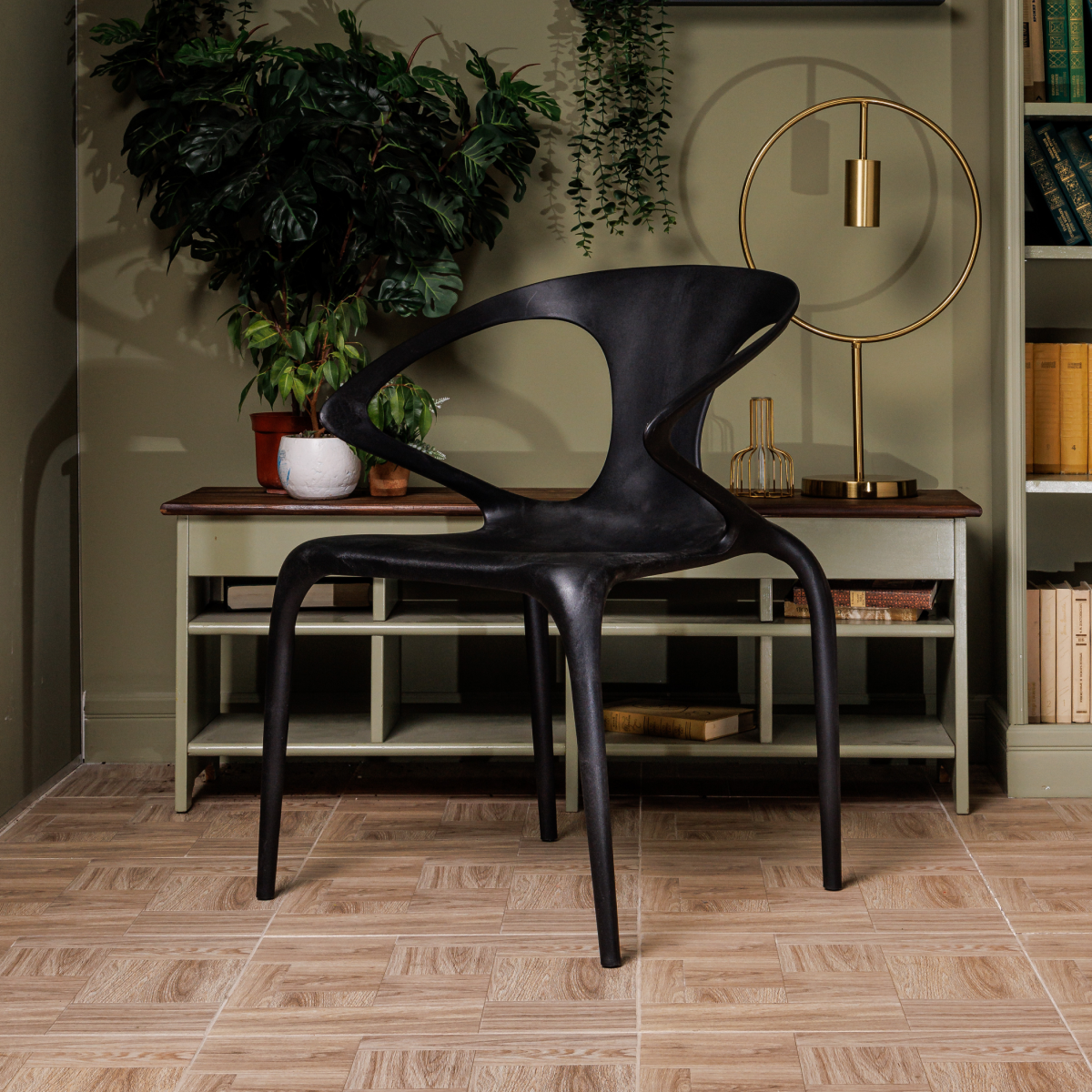 Изображение товара Стул RoyalFamily May черный 2 шт садовый для дачи и улицы