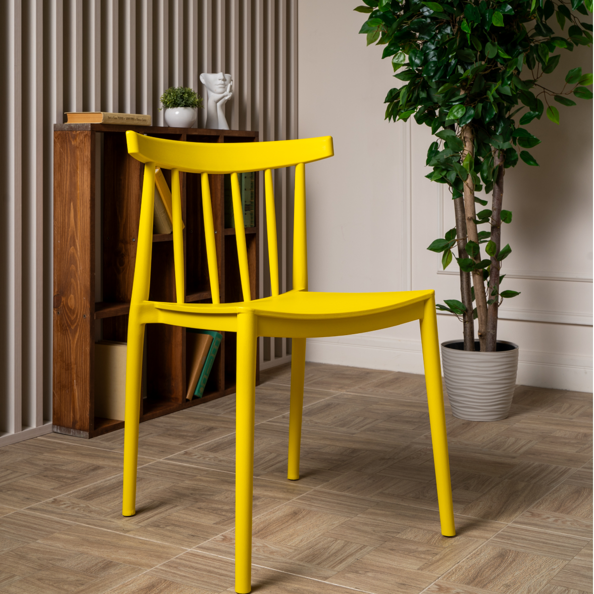 Изображение товара Стул Royal Family Kai желтый 6 шт для дачи и кафе