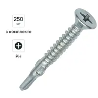 Изображение товара Саморез-флюгель 4.2x32 мм 250 шт. Изображение товара Саморез-флюгель 4.2x32 мм 250 шт.
