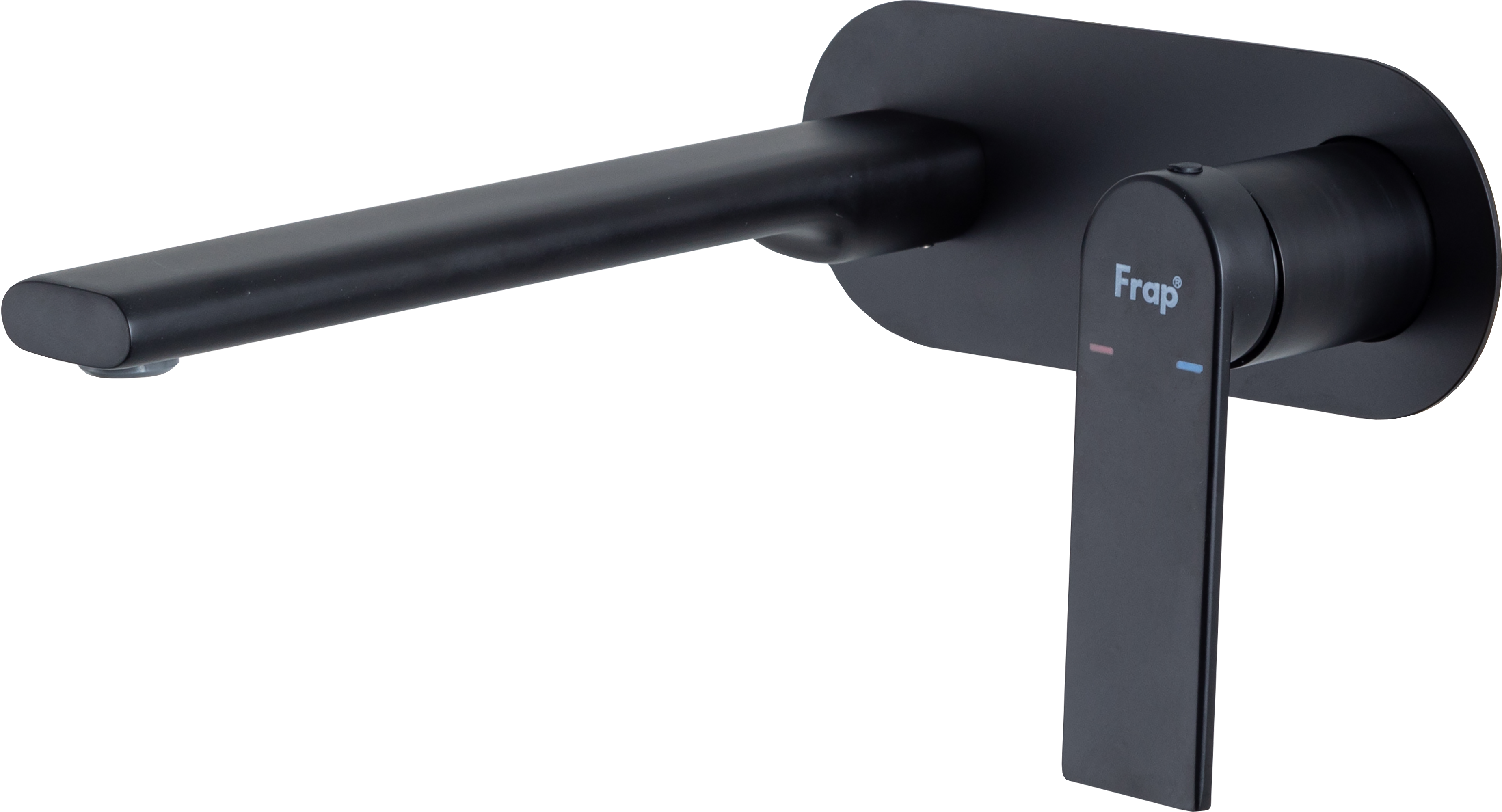 Изображение товара Смеситель для раковины Frap Arne F12204-6, скрытый монтаж, однорычажный, цвет черный