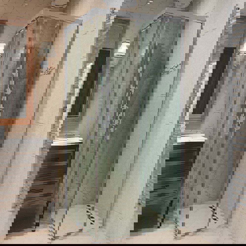 Изображение товара Душевой уголок Gutewetter GWMPSLSQ864 75х75 см раздвижной с прозрачным стеклом