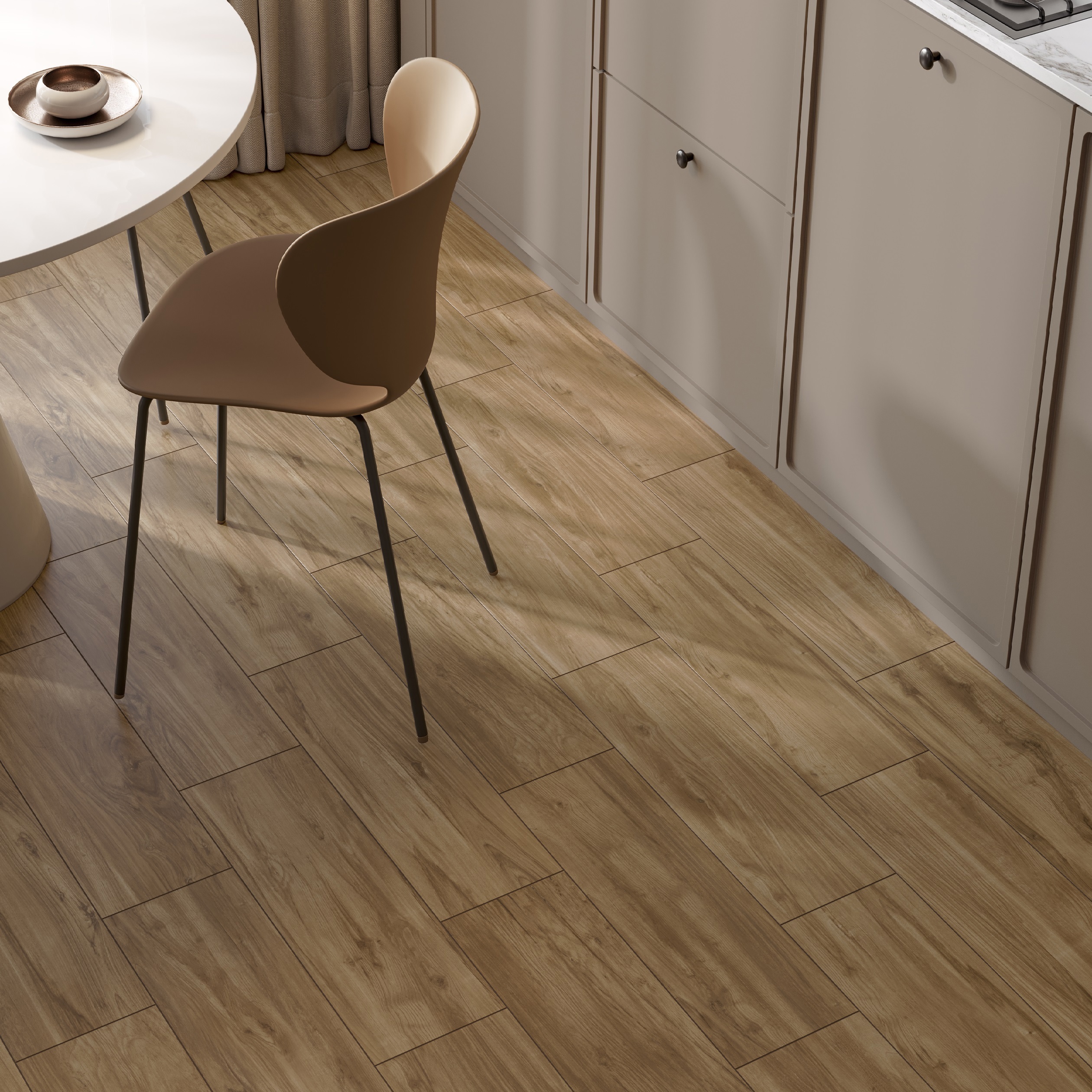 Изображение товара Глазурованный керамогранит KREAFORTA Forest 20x60 см цвет бежевый 1.2 м²