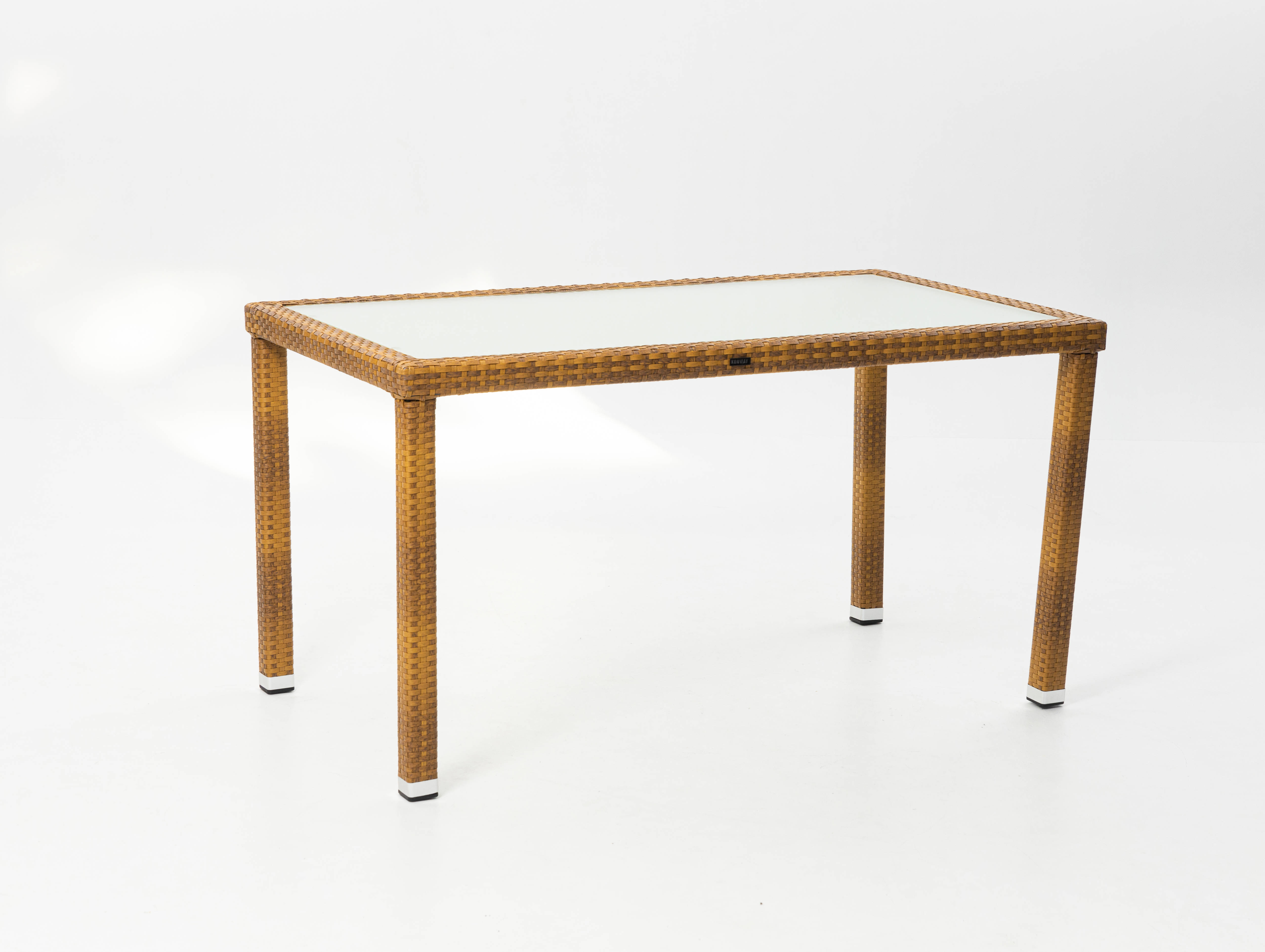 Изображение товара Садовый стол нераздвижной Konway Панама 120 см x 80 см оранжевый