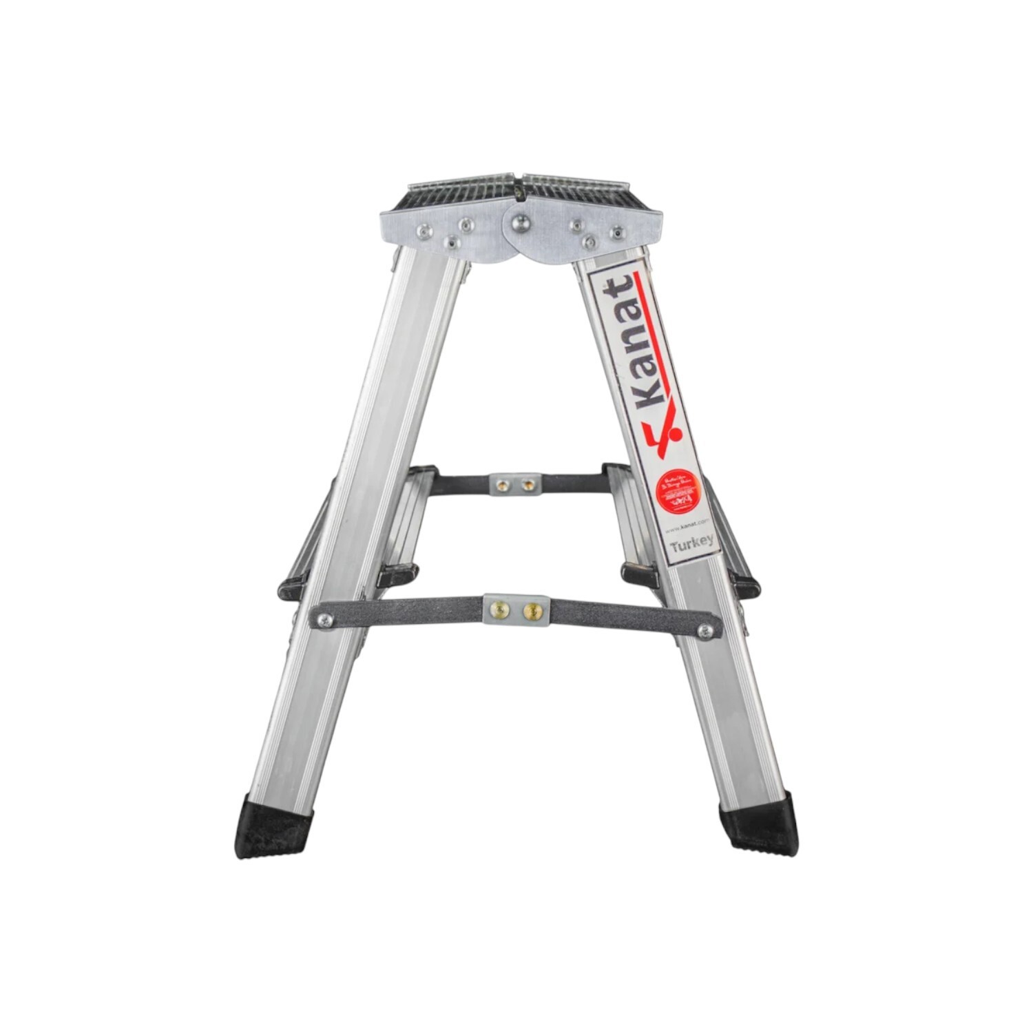 Изображение товара Алюминиевая стремянка Kanat Aluminum KAM-112 3 ступени до 150 кг легкая и надежная