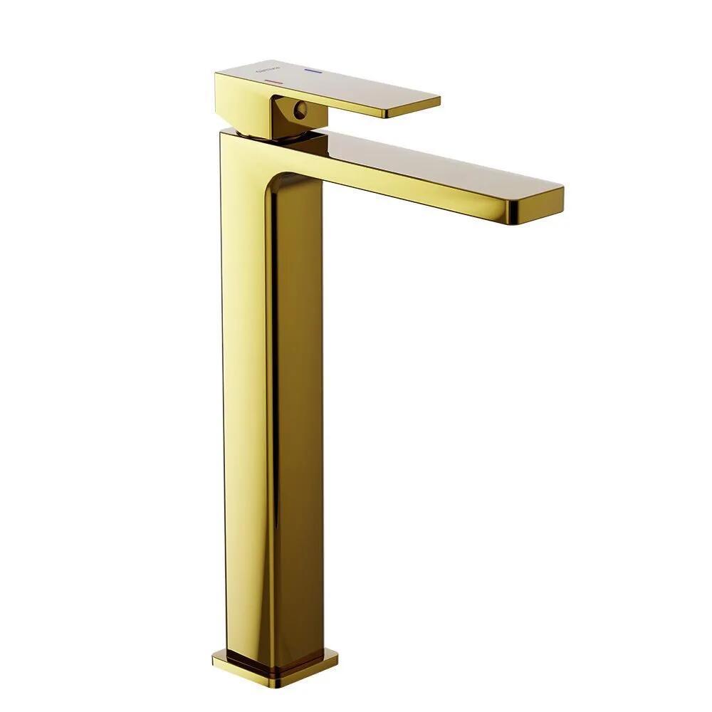 Изображение товара [Смеситель для раковины] DAMIXA Gala 530250600 (Высокий излив) Золотой