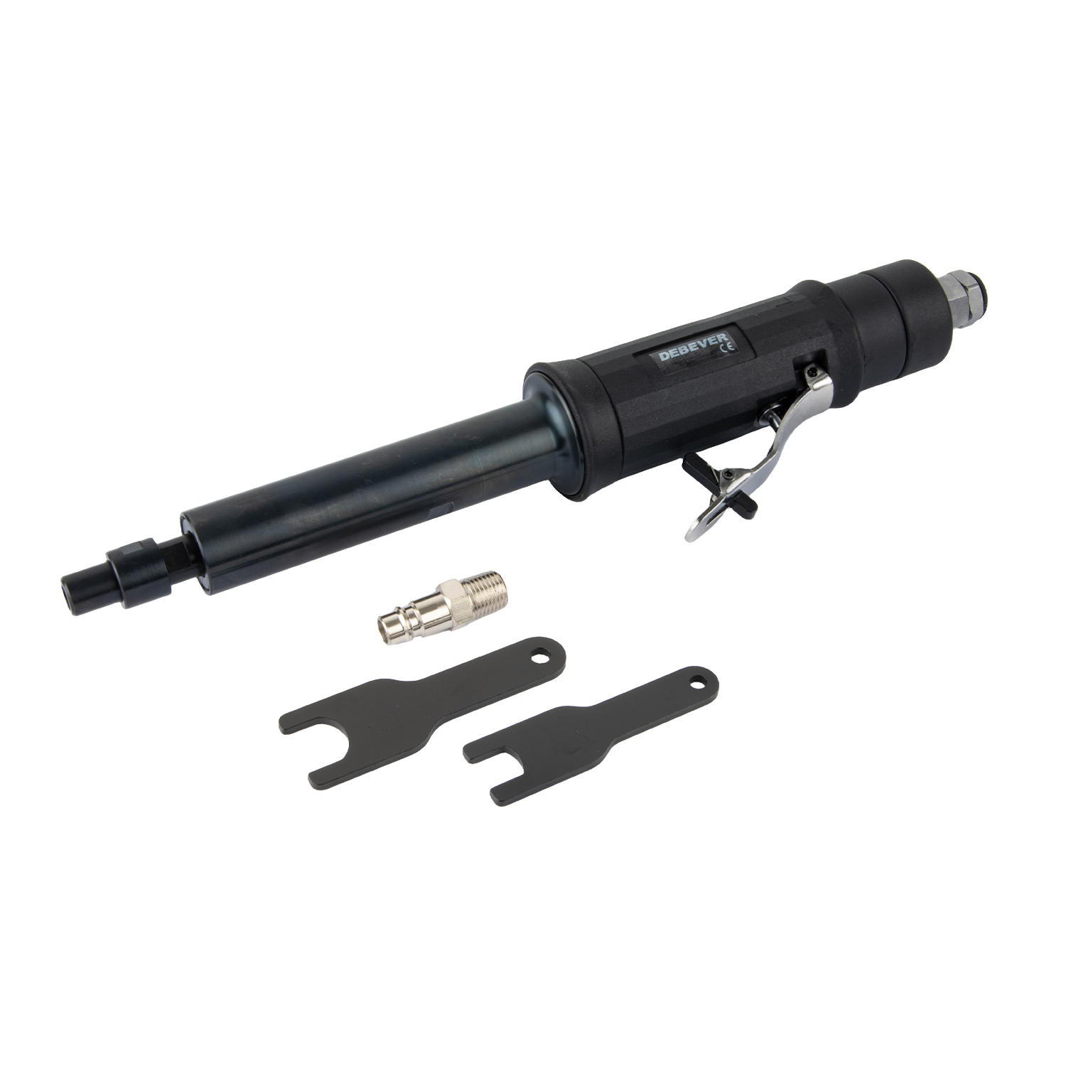 Изображение товара Прямая шлифовальная машина пневматическая удлиненная Debever DB-2120 650 л/мин