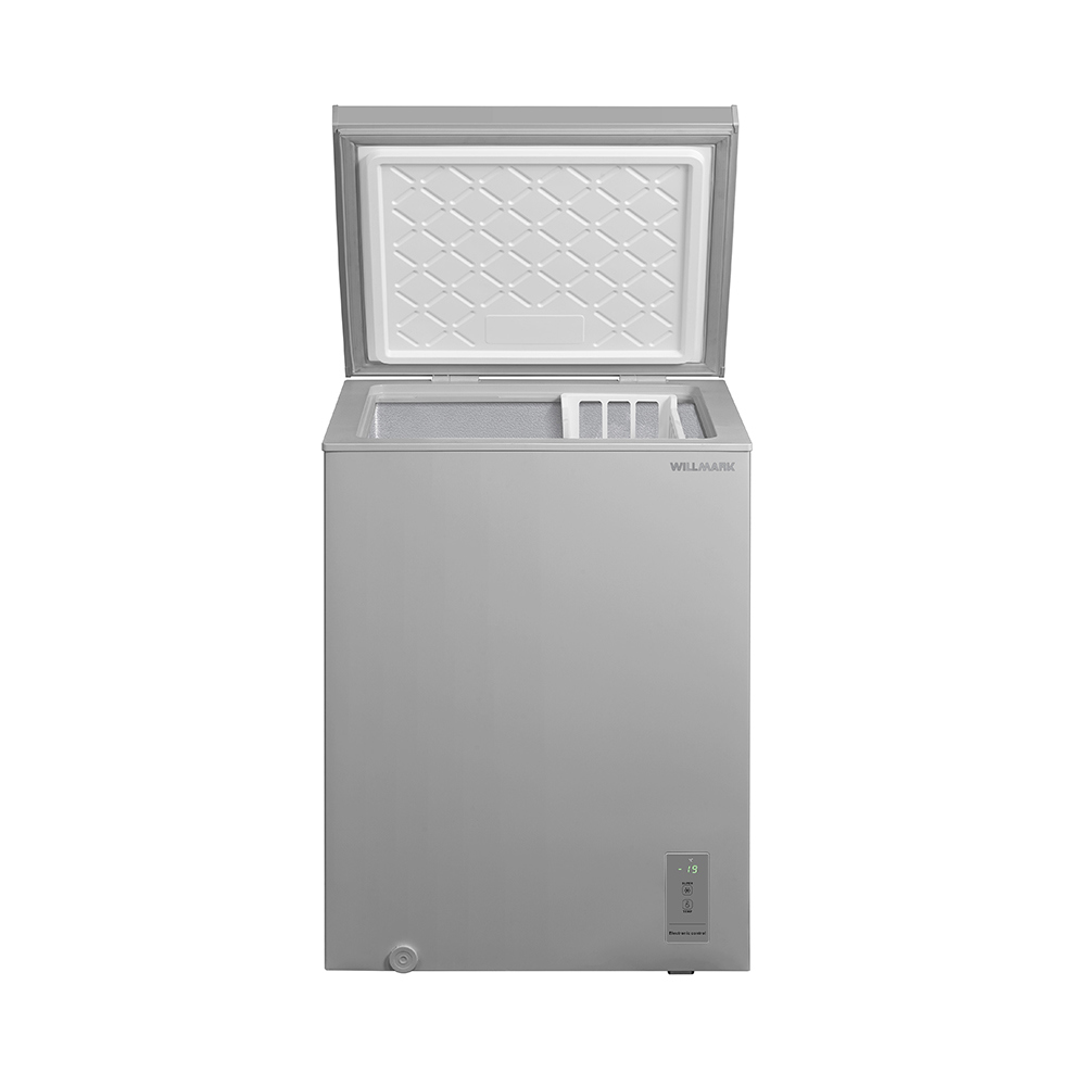 Изображение товара Морозильный ларь Willmark 1000699 60x85x56 см цвет серый Изображение товара Морозильный ларь Willmark 1000699 60x85x56 см цвет серый