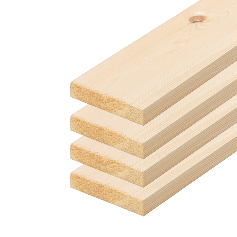 Изображение товара Доска строганная Дом дерева 3000x90x20мм ель/сосна сорт AB 4шт