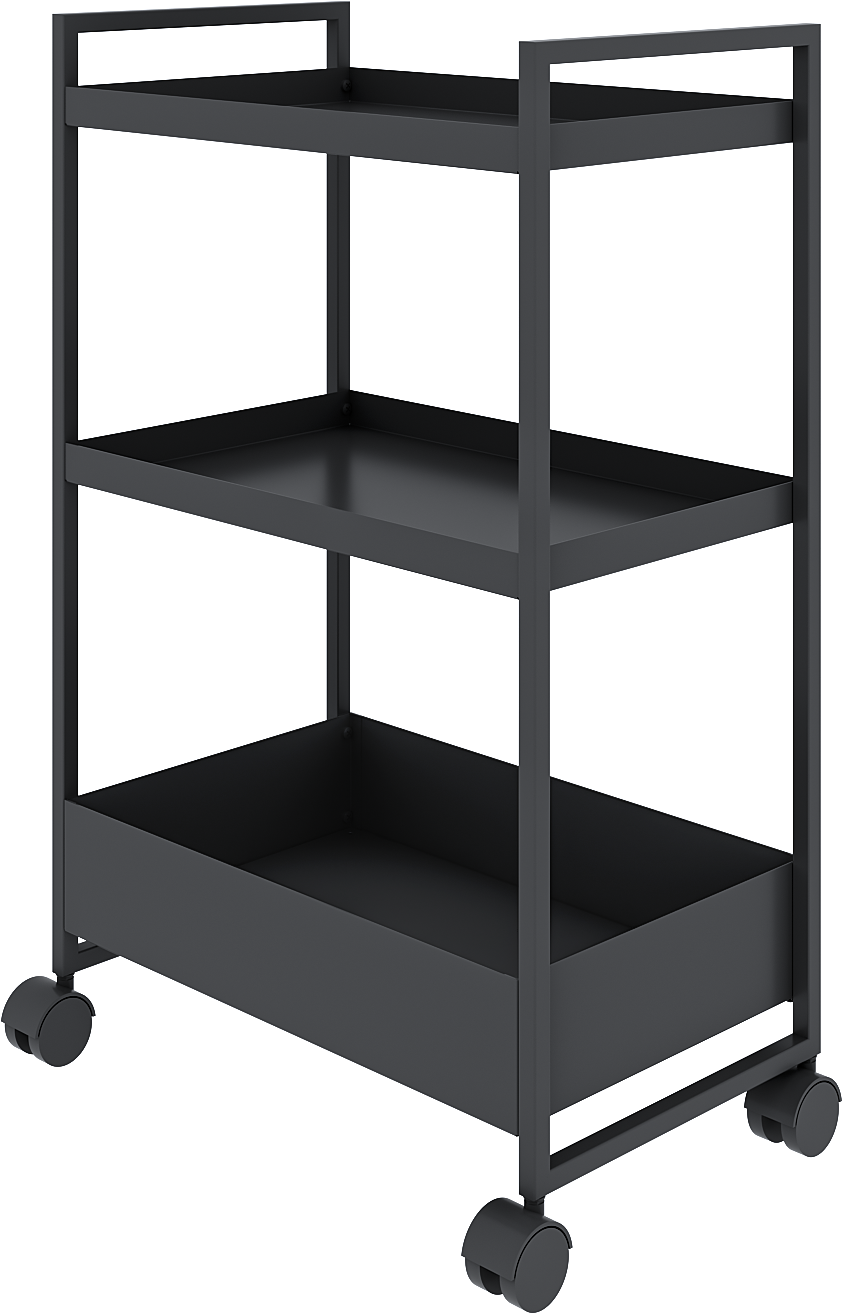 Изображение товара Напольный шкаф Вельга KONSENSA 50x79x30 см цвет черный