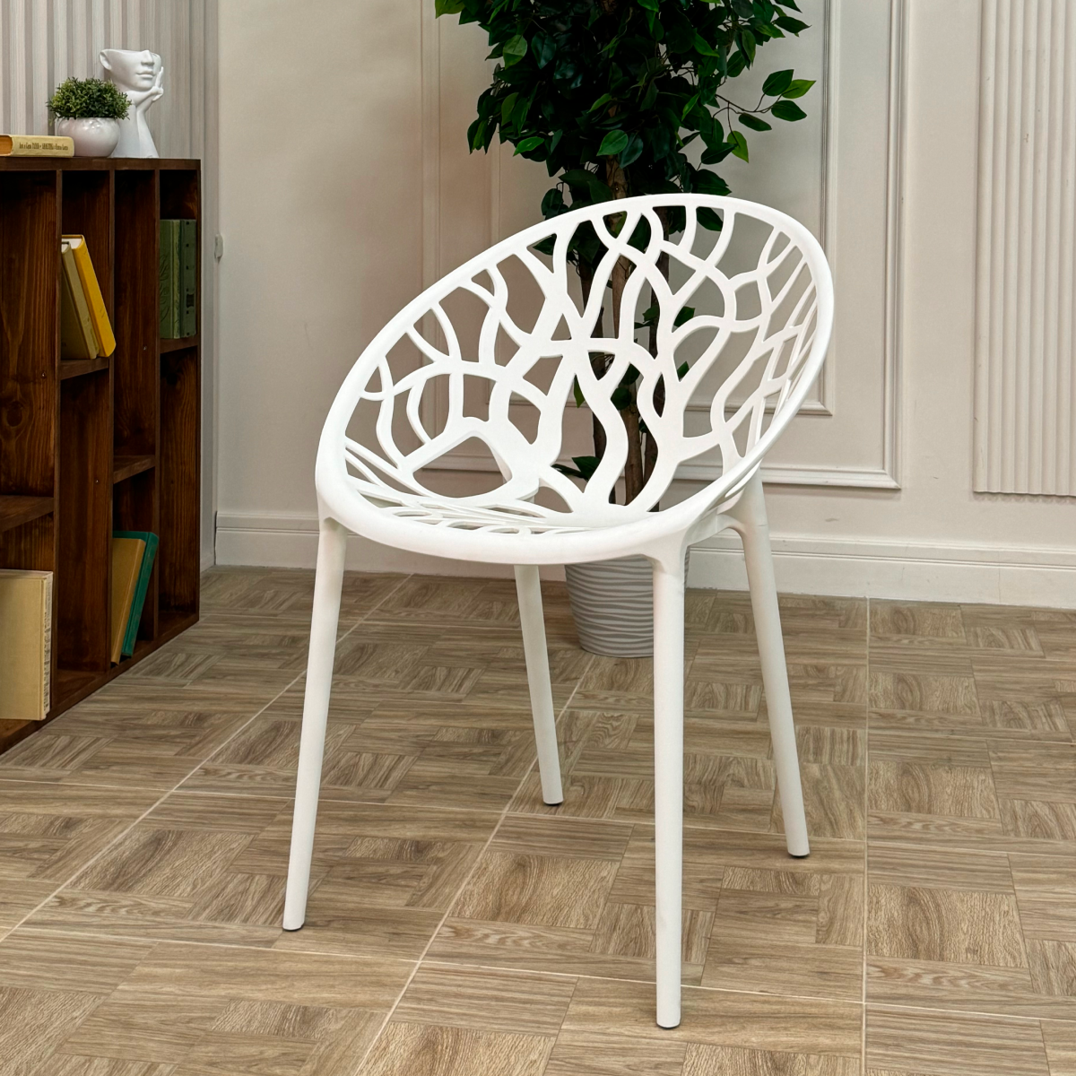 Изображение товара Стул Royal Family Aria белый 6 шт для дачи и уличных мероприятий