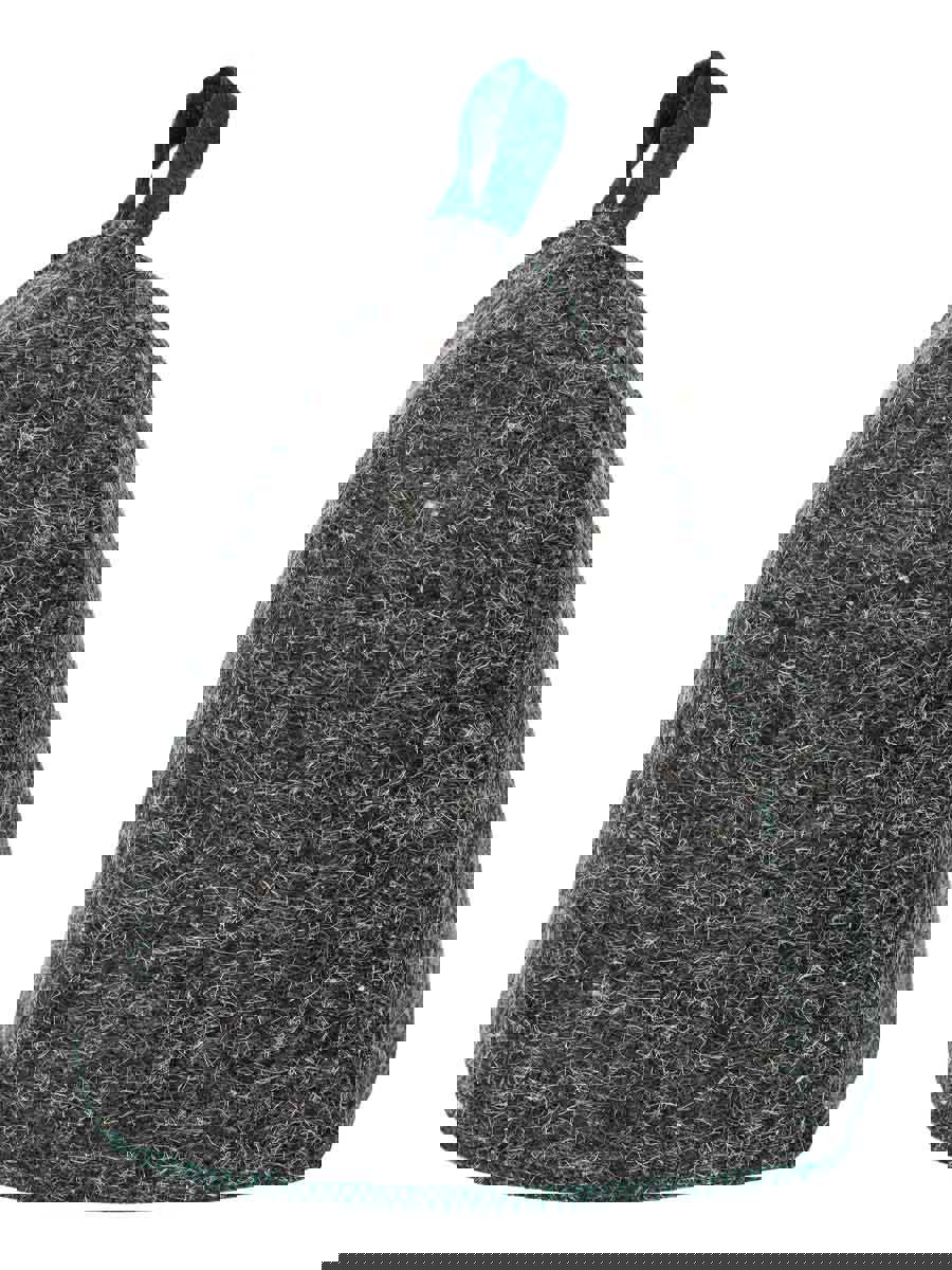 Изображение товара Шапка для бани Главбаня из войлока цвет серый 18x29