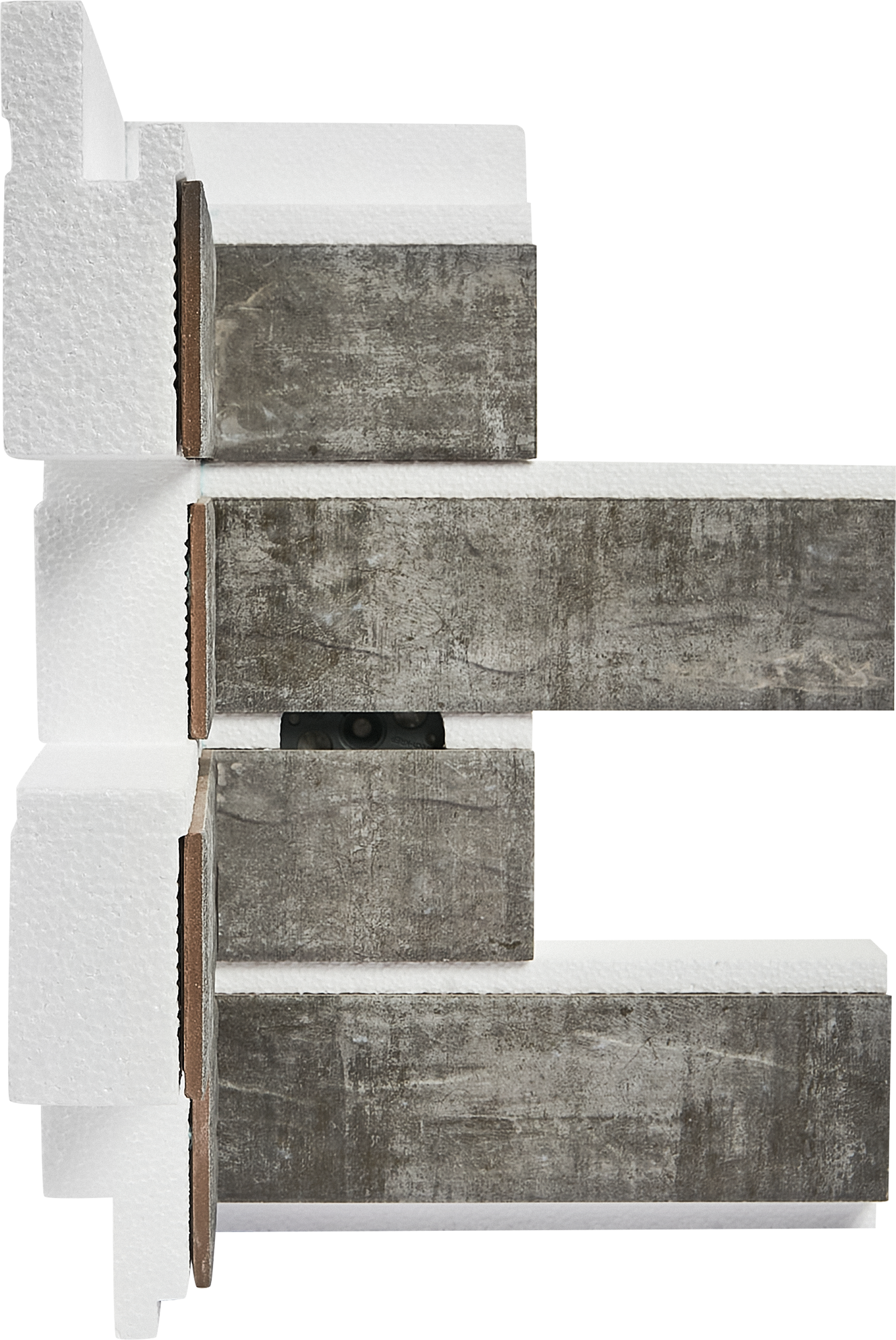 Изображение товара Угловой элемент термопанели МОССТРОЙ-31 Brick wall 310х410х50 мм серый Изображение товара Угловой элемент термопанели МОССТРОЙ-31 Brick wall 310х410х50 мм серый