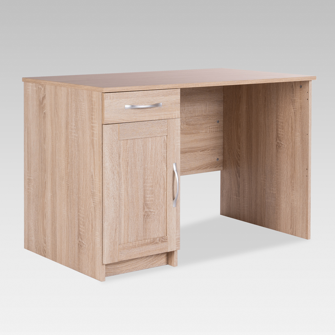 Изображение товара Письменный стол Гуд Лакк Кастор 2.03.06.030.3 с тумбой и ящиком дуб сонома