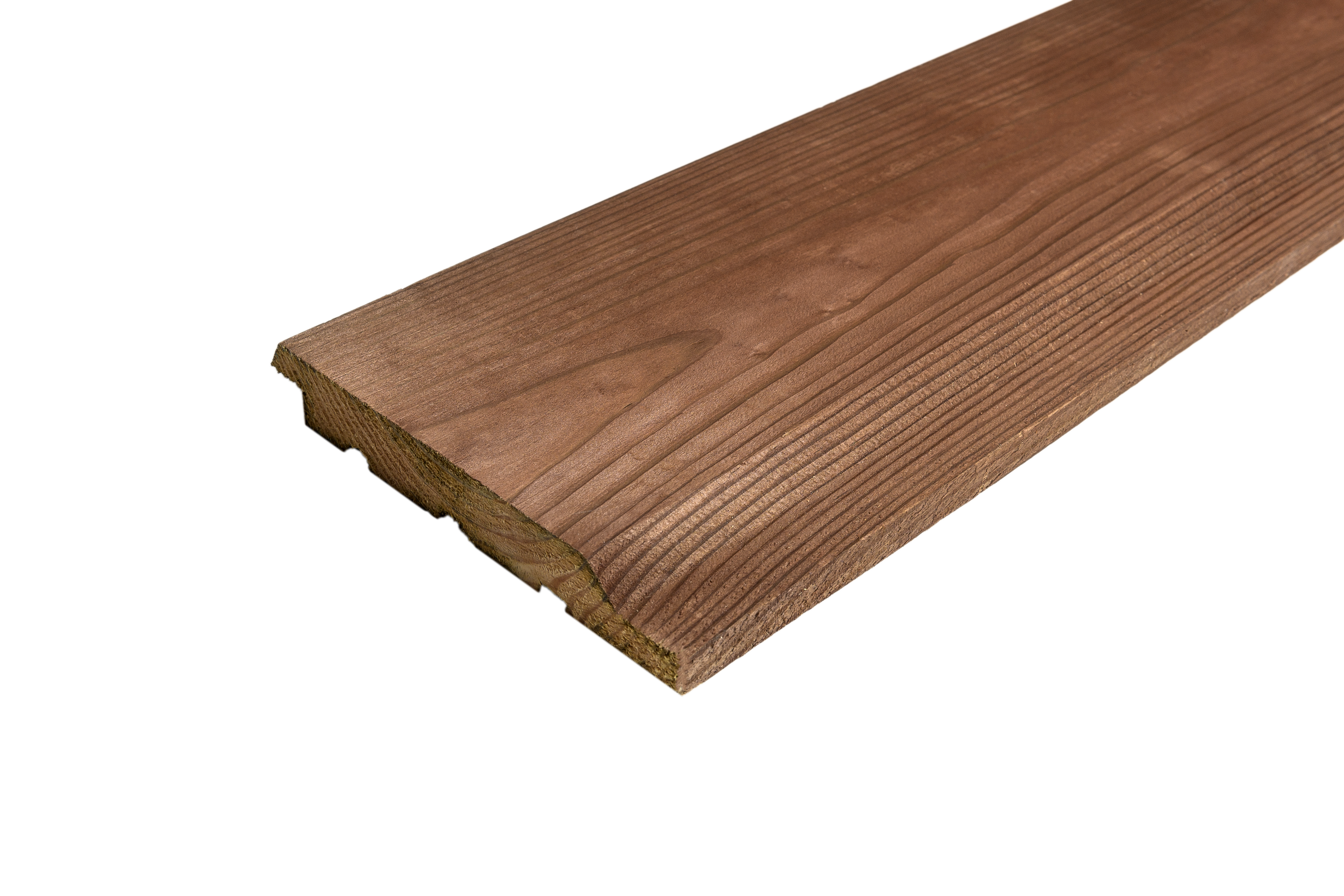 Изображение товара Строганная доска импрегнированная 21x130x3000 мм РУСШПАЛА для наружных и внутренних работ