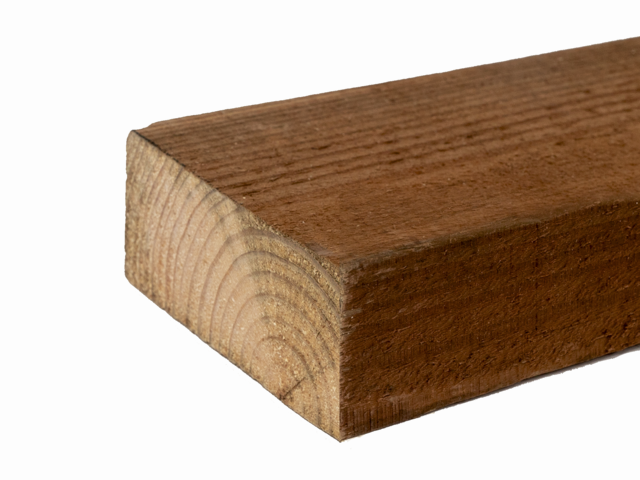 Изображение товара Доска нестроганая импрегнированная 50x100x6000 мм сосна Венге