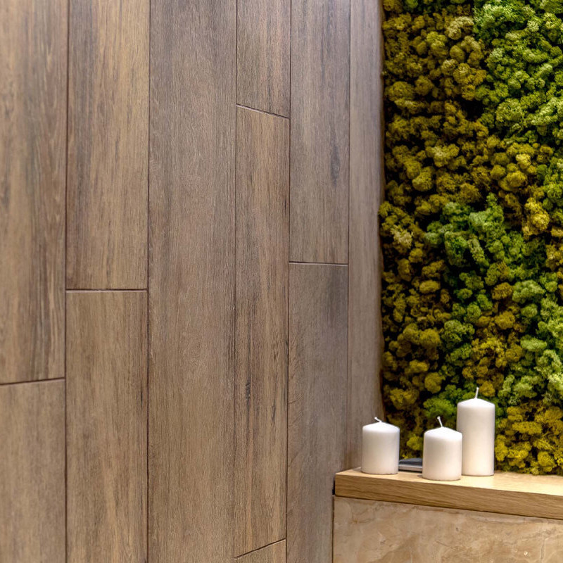 Изображение товара Керамогранит КЕРАМОПРО Florida Cream 60x120 см бежевый имитация бетона для внутренней и наружной об