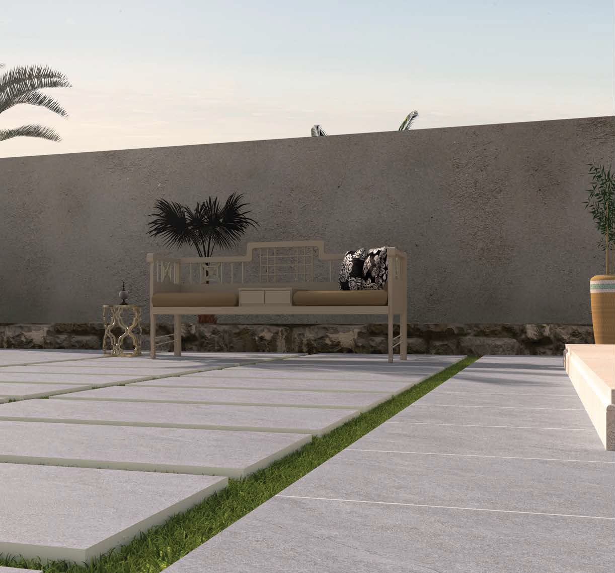 Изображение товара Керамогранит Керамопро Kanton Light Grey 60x120см цвет серый