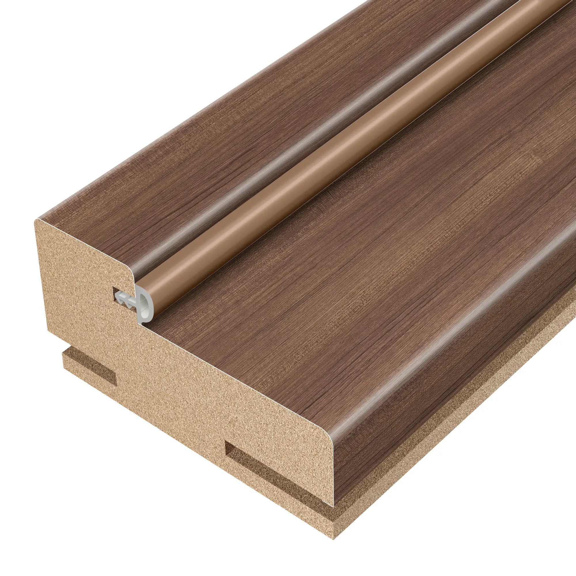 Дверная коробка Дестро телескопическая 2150x70x32 мм Hardflex цвет тик сиамский (2.5 шт.)