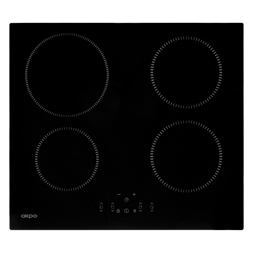 Изображение товара Индукционная варочная панель AKPO PIA 6094012CC BL 59 см 4 конфорки черный
