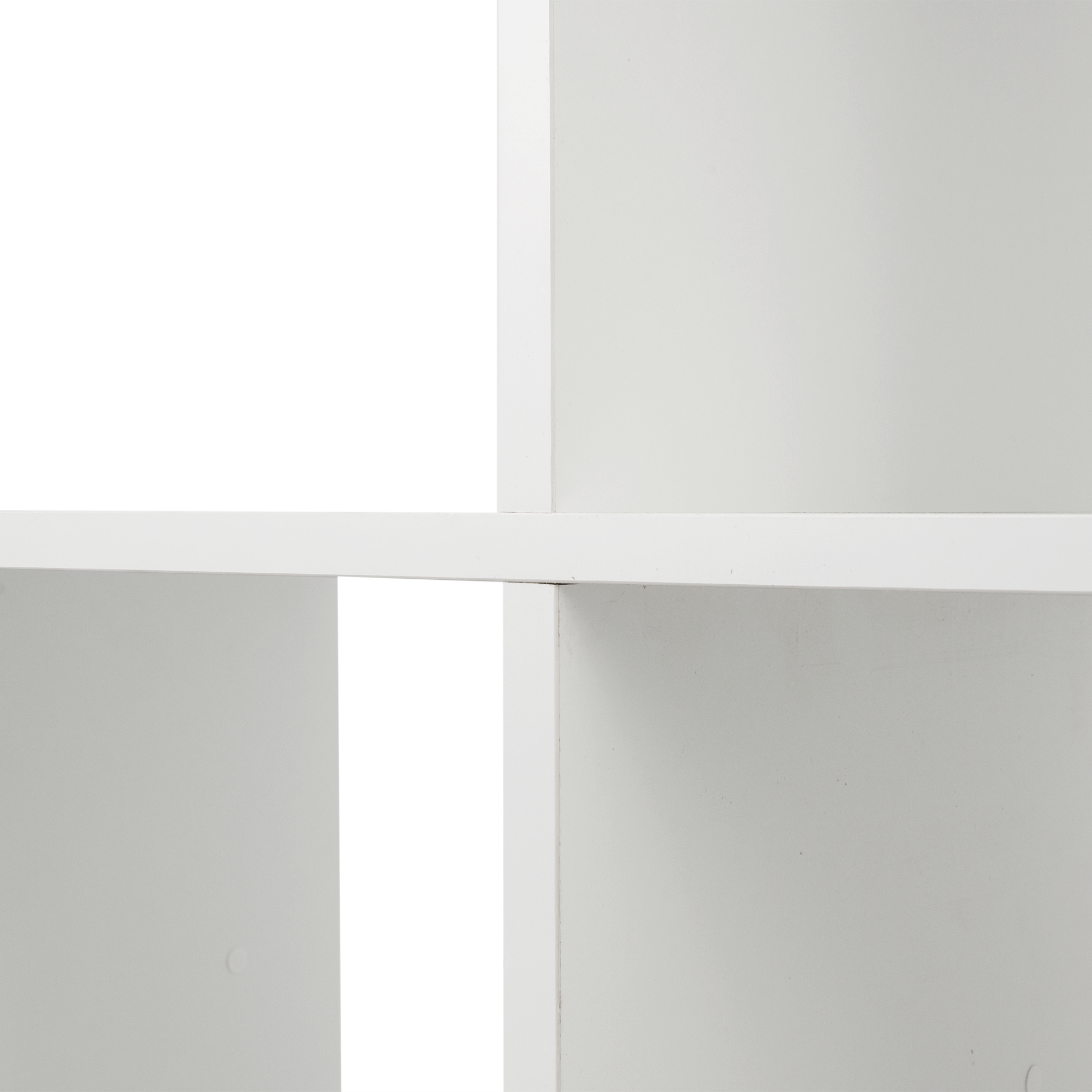 Стеллаж Spaceo KUB 123K 6 секций 104.8x104.9x31.7 см ЛДСП цвет белый - 5