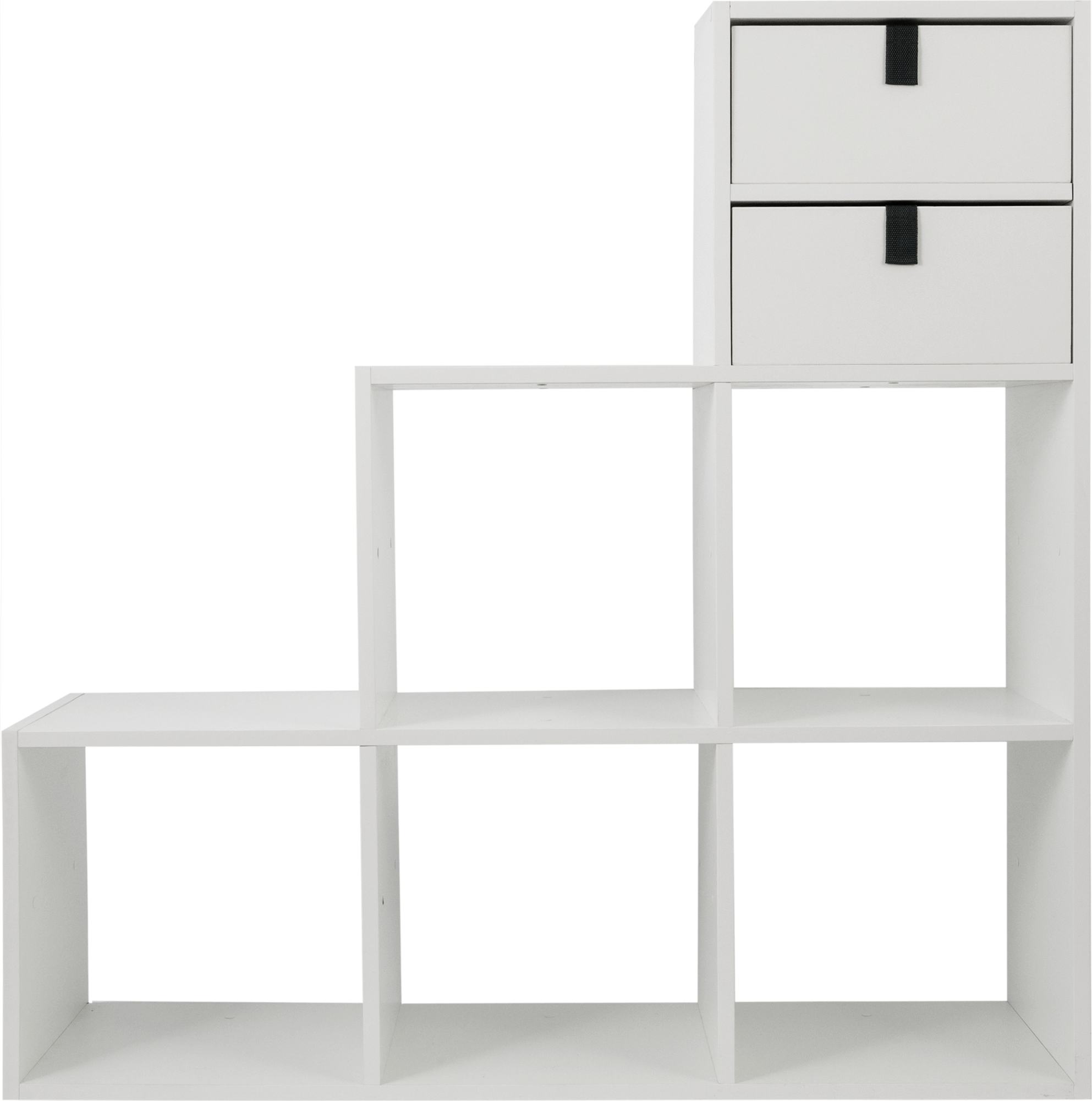 Стеллаж Spaceo KUB 123K 6 секций 104.8x104.9x31.7 см ЛДСП цвет белый - 6