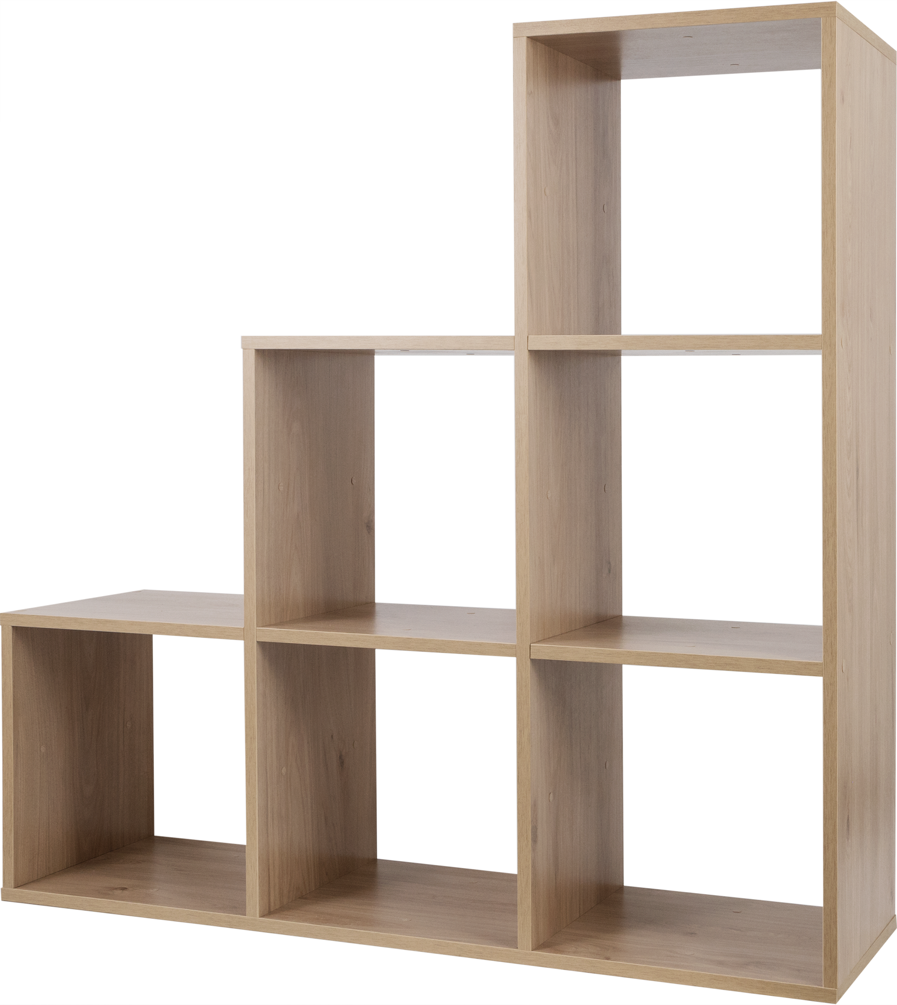 Стеллаж Spaceo KUB 123K 6 секций 104.8x104.9x31.7 см ЛДСП цвет гикори джексон - 3