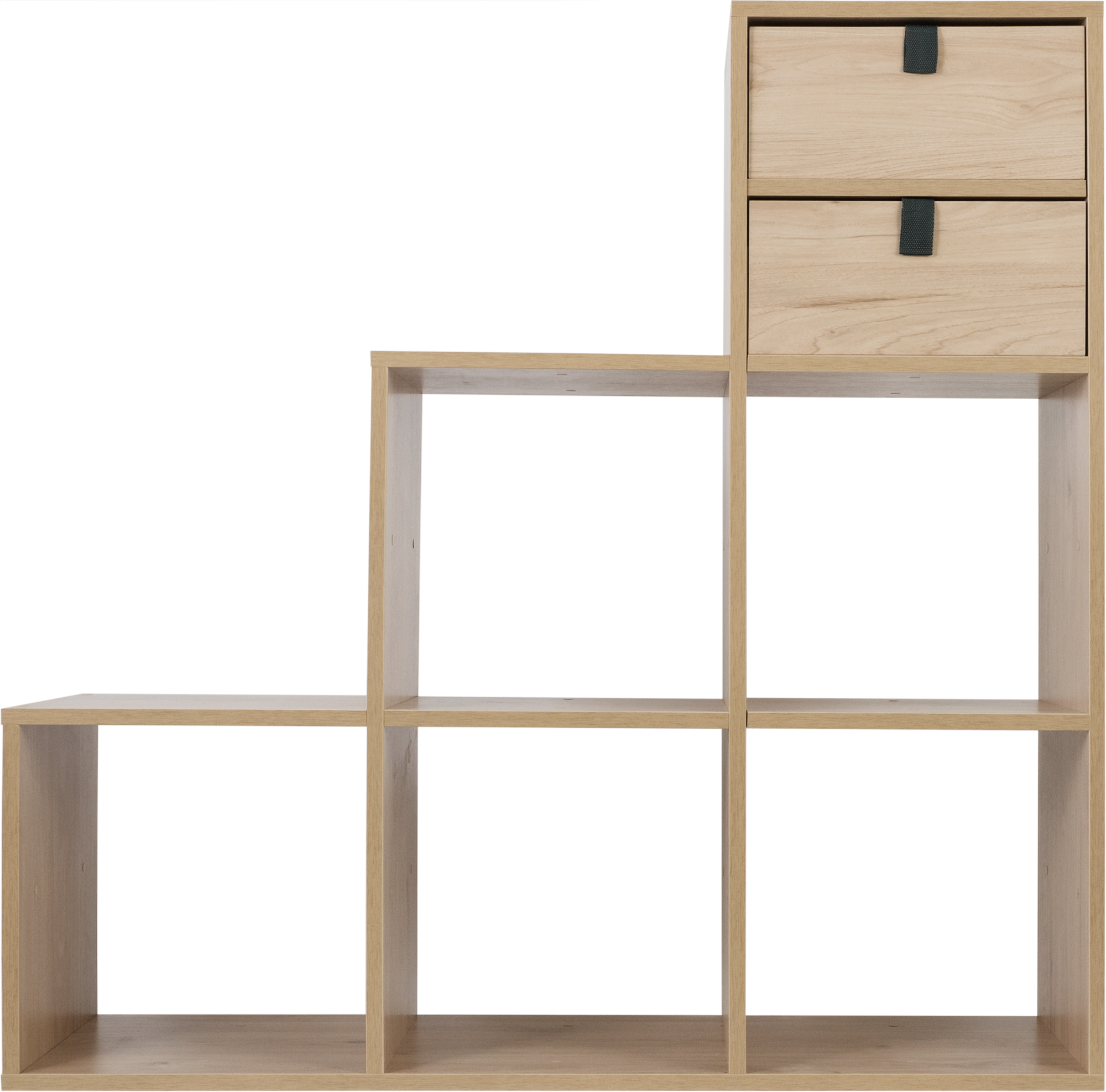 Стеллаж Spaceo KUB 123K 6 секций 104.8x104.9x31.7 см ЛДСП цвет гикори джексон - 5