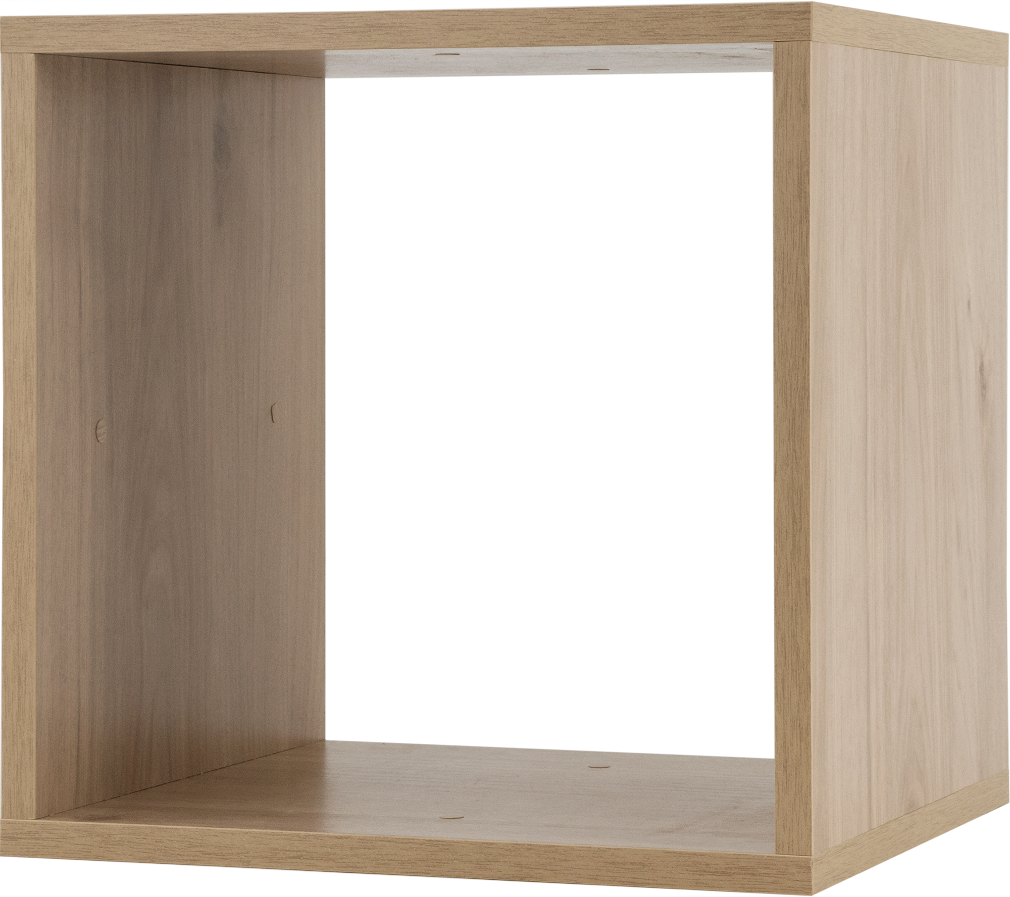 Стеллаж Spaceo KUB 1 секция 36x36.1x31.7 см ЛДСП цвет гикори джексон - 3