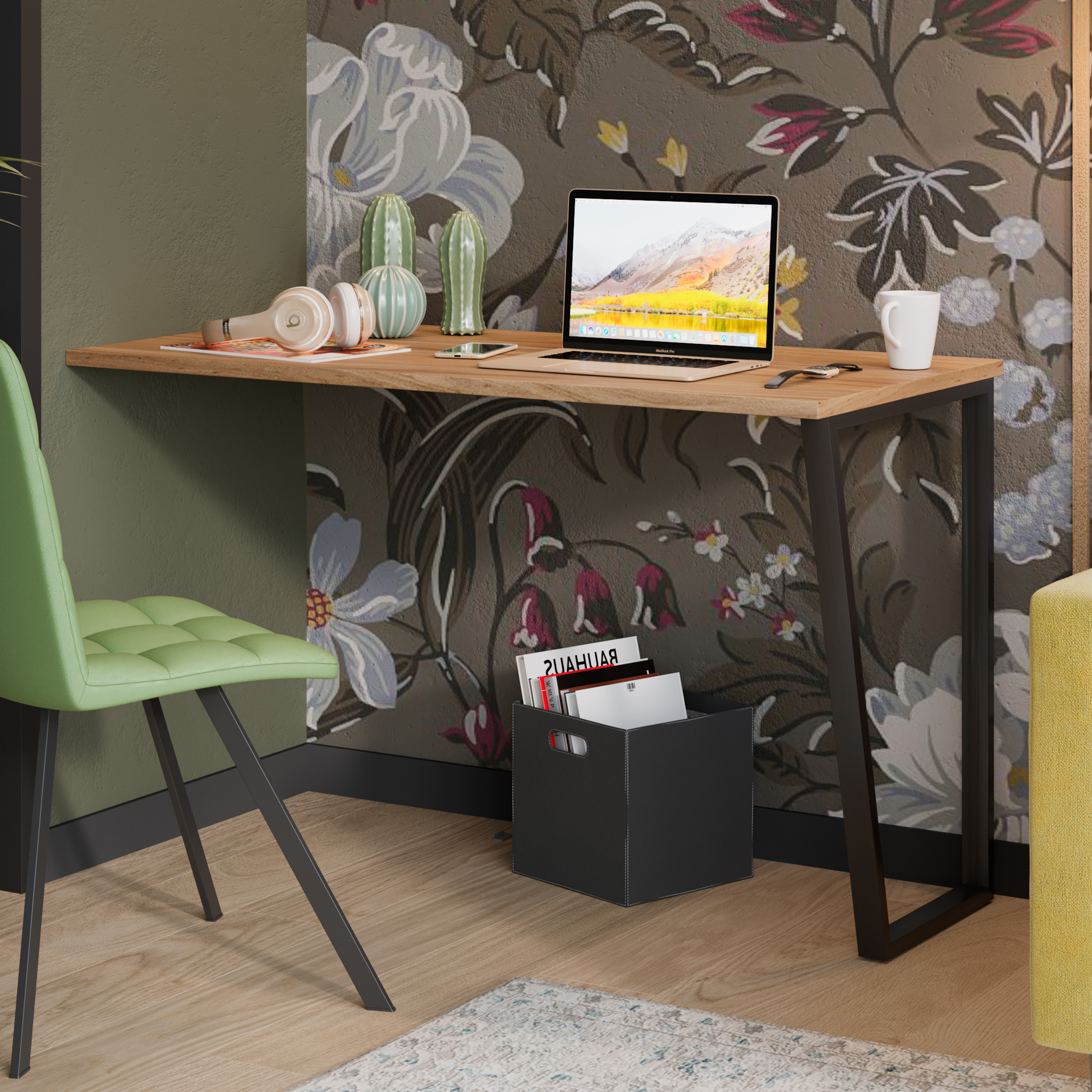 Изображение товара Компьютерный стол Трия ТД-393.15.01 графит 120x75x58 см