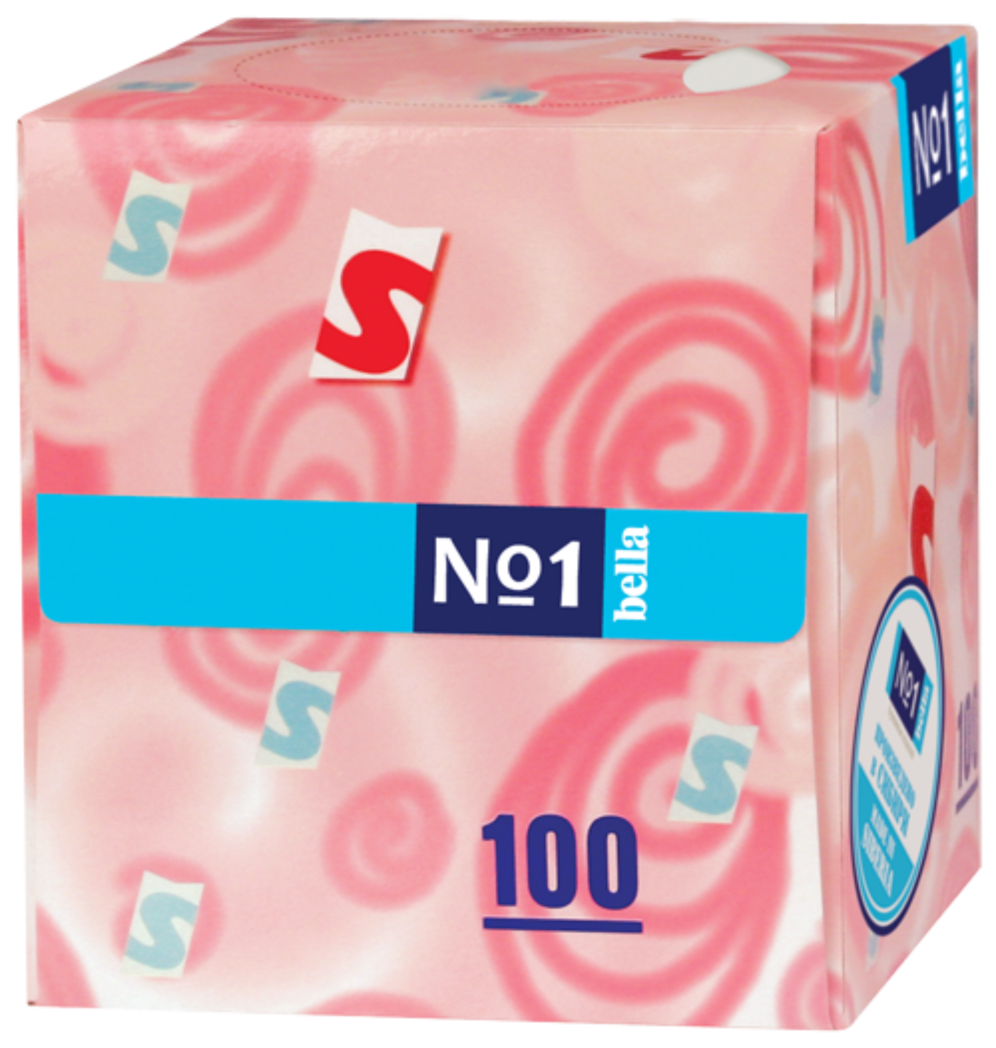 Изображение товара Платочки Bella №1 Косметические 100 шт Изображение товара Платочки Bella №1 Косметические 100 шт