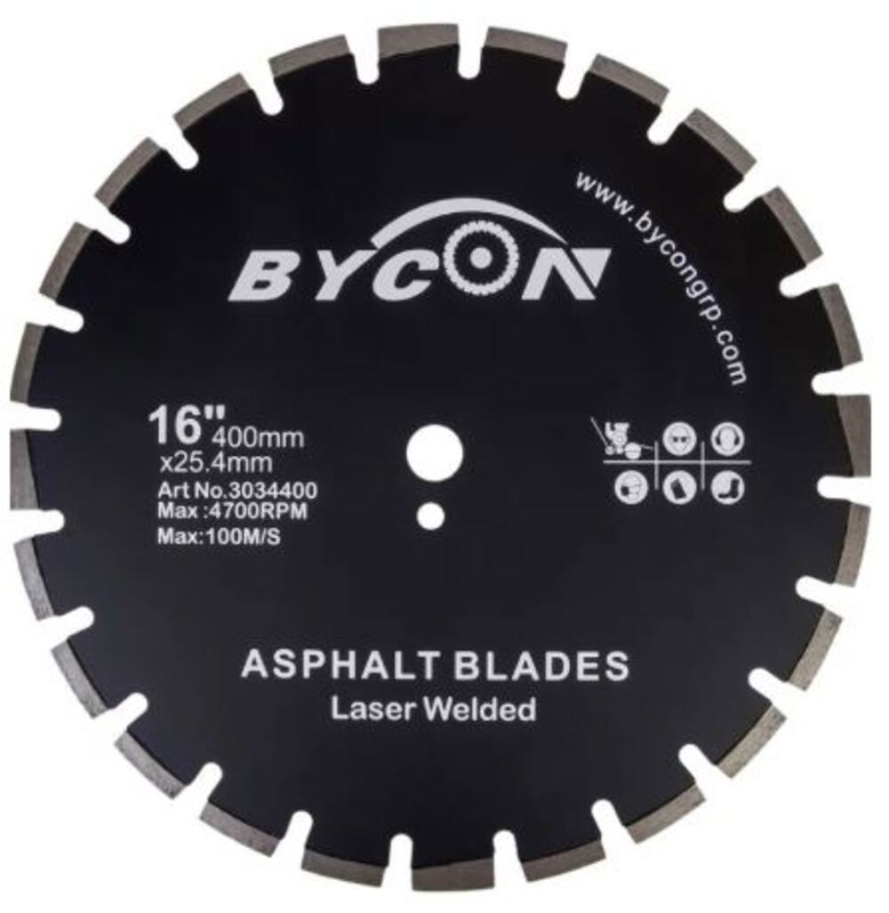 Изображение товара Диск алмазный Bycon 3034400 для асфальта и бетона 400мм