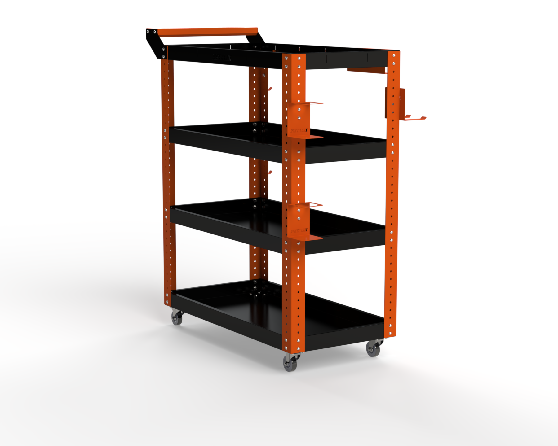 Изображение товара Тележка инструментальная Metalex Тип 1 118095 700x400x950 мм для хранения инструментов